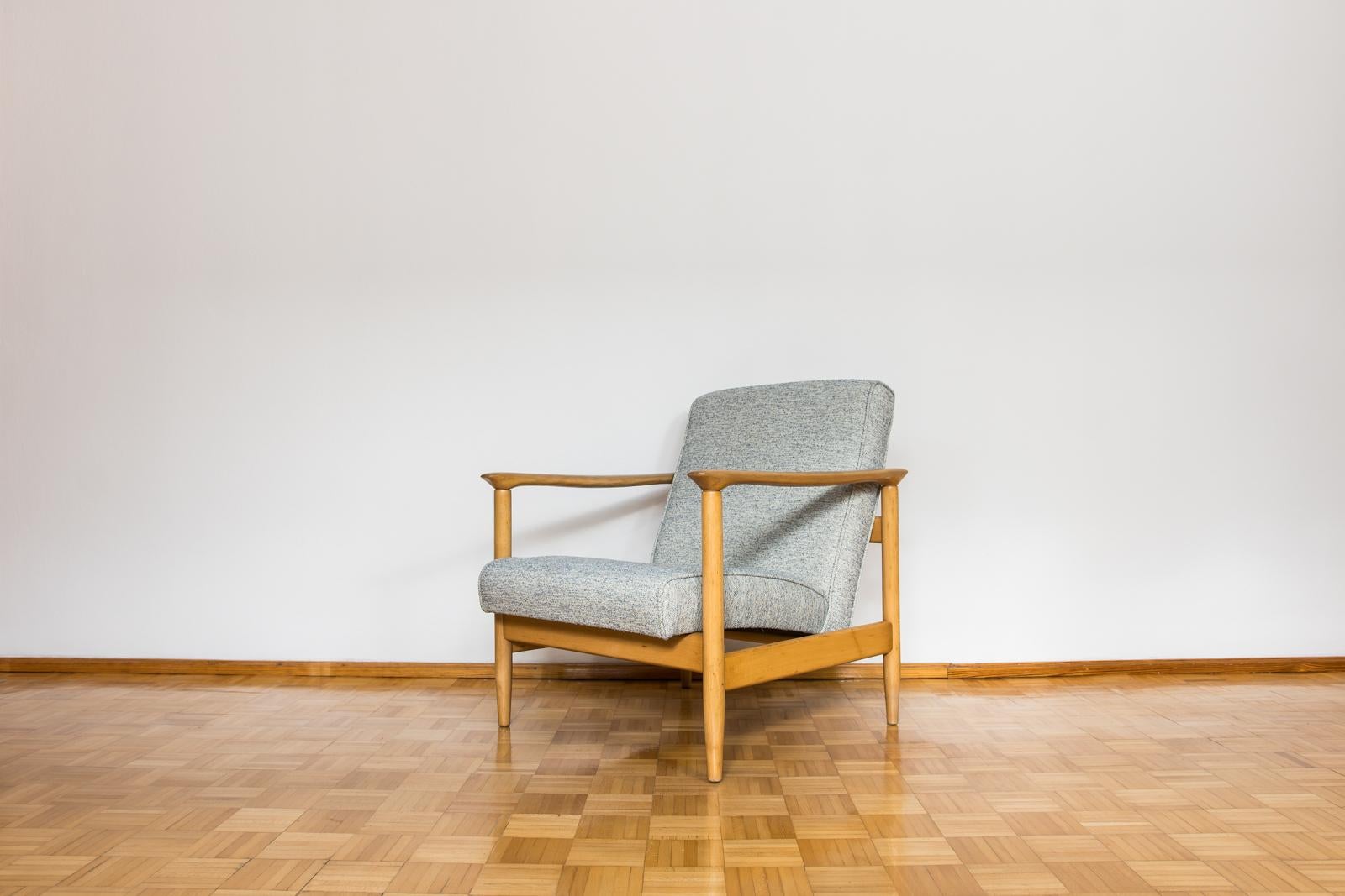 Mid Century GFM142 Armchair By Edmund Homa, 1960's For Sale 2