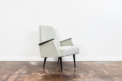 Mid Century Blue Armchair, Europe, 1960s