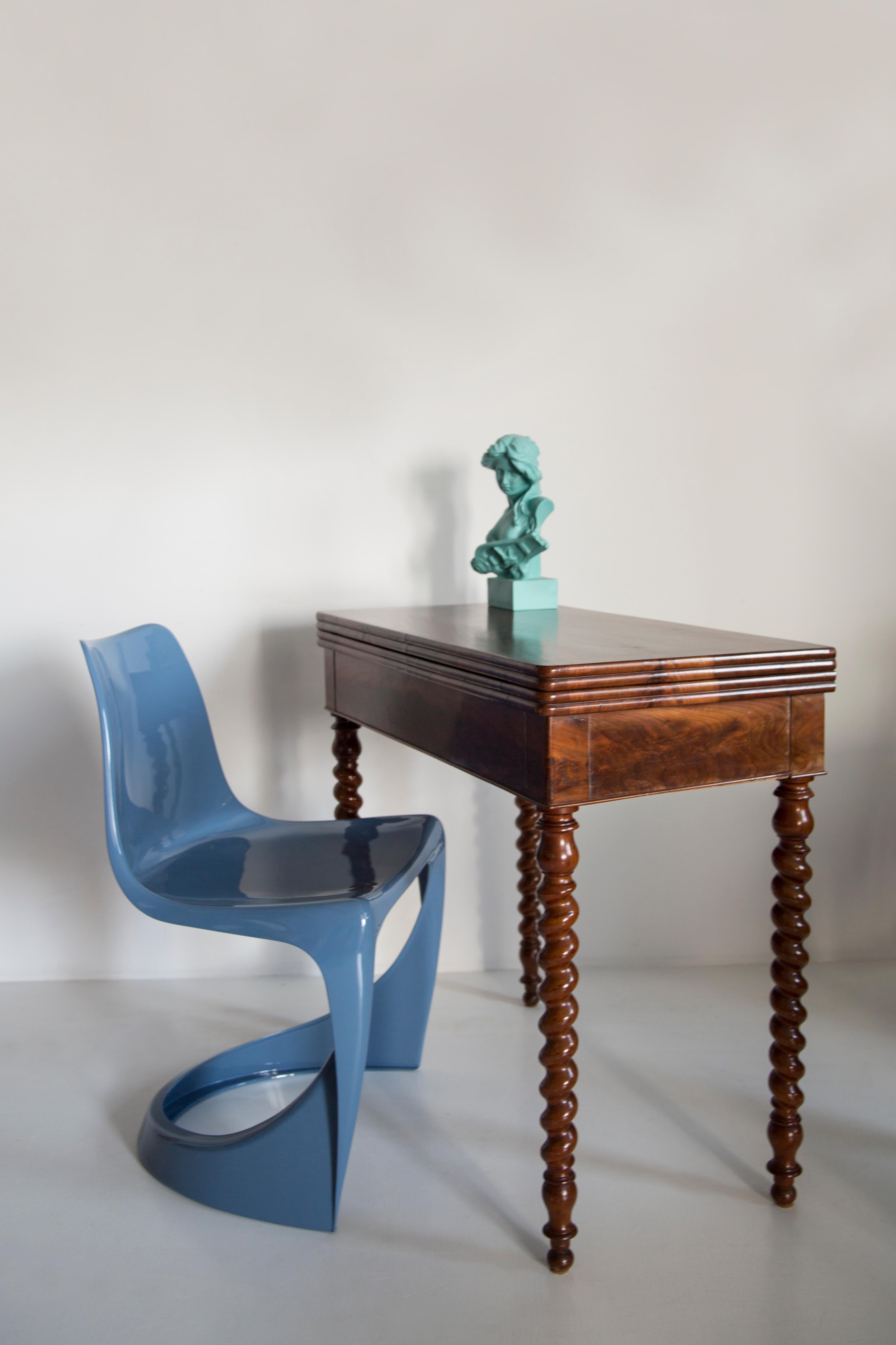 Mid Century Blue Cado Chair, Steen Østergaard, Europe, 1960s For Sale 2