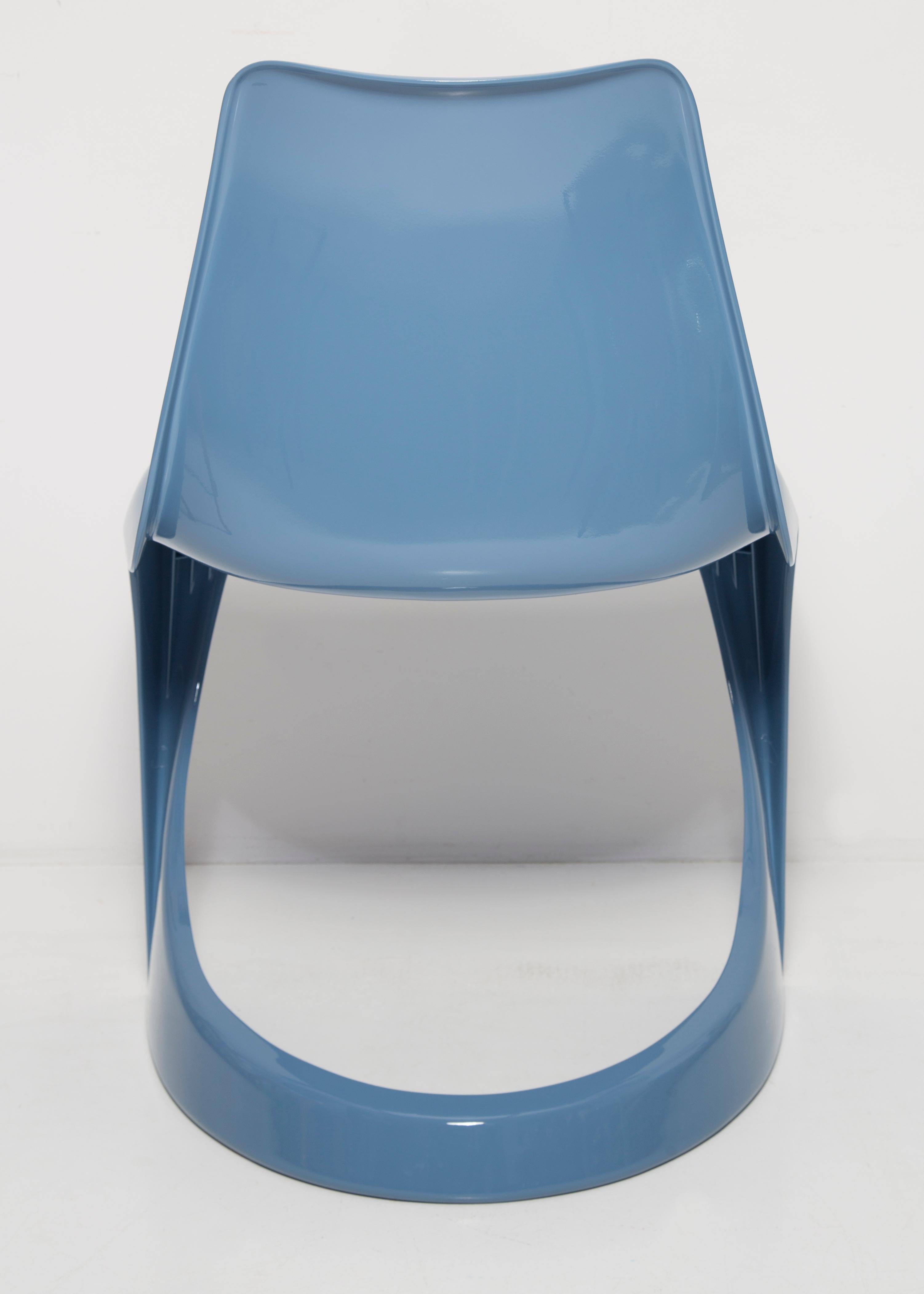 Mid-Century Modern Mid Century Blue Cado Chair, Steen Østergaard, Europe, 1960s For Sale