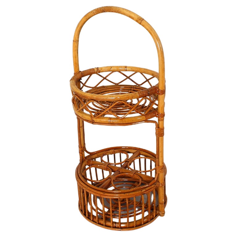 Mid-Century Bonacina Bamboo Portable Bar Container, Italy 60s For Sale ...