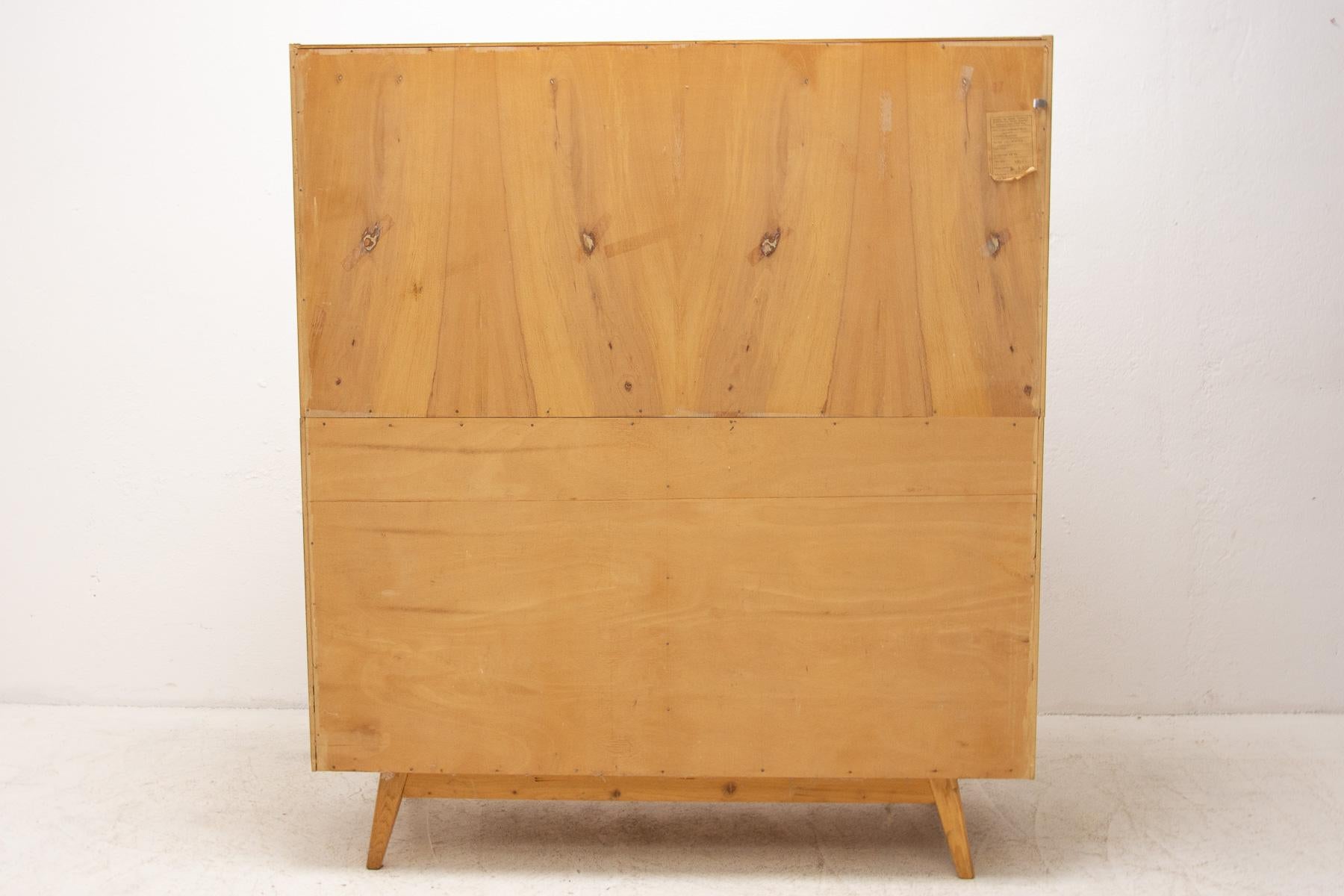 Mid Century Bookcase by Hubert Nepožitek & Bohumil Landsman for Jitona, 1960s For Sale 9