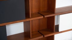 Mid-Century Bookcase by Ilmari Tapiovaara, La Permanente Mobili Cantu, 1950s