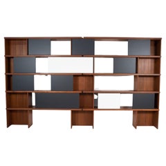 Mid-Century Bookcase by Ilmari Tapiovaara, La Permanente Mobili Cantu, 1950s