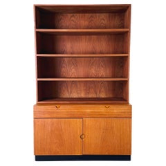 Mid Century Bücherregal Schrank Bramin 160 Sven Ellekär Teakholz Regal