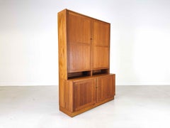 Mobile libreria Mid Century Nils Jonsson Teak Svezia Domi Monté