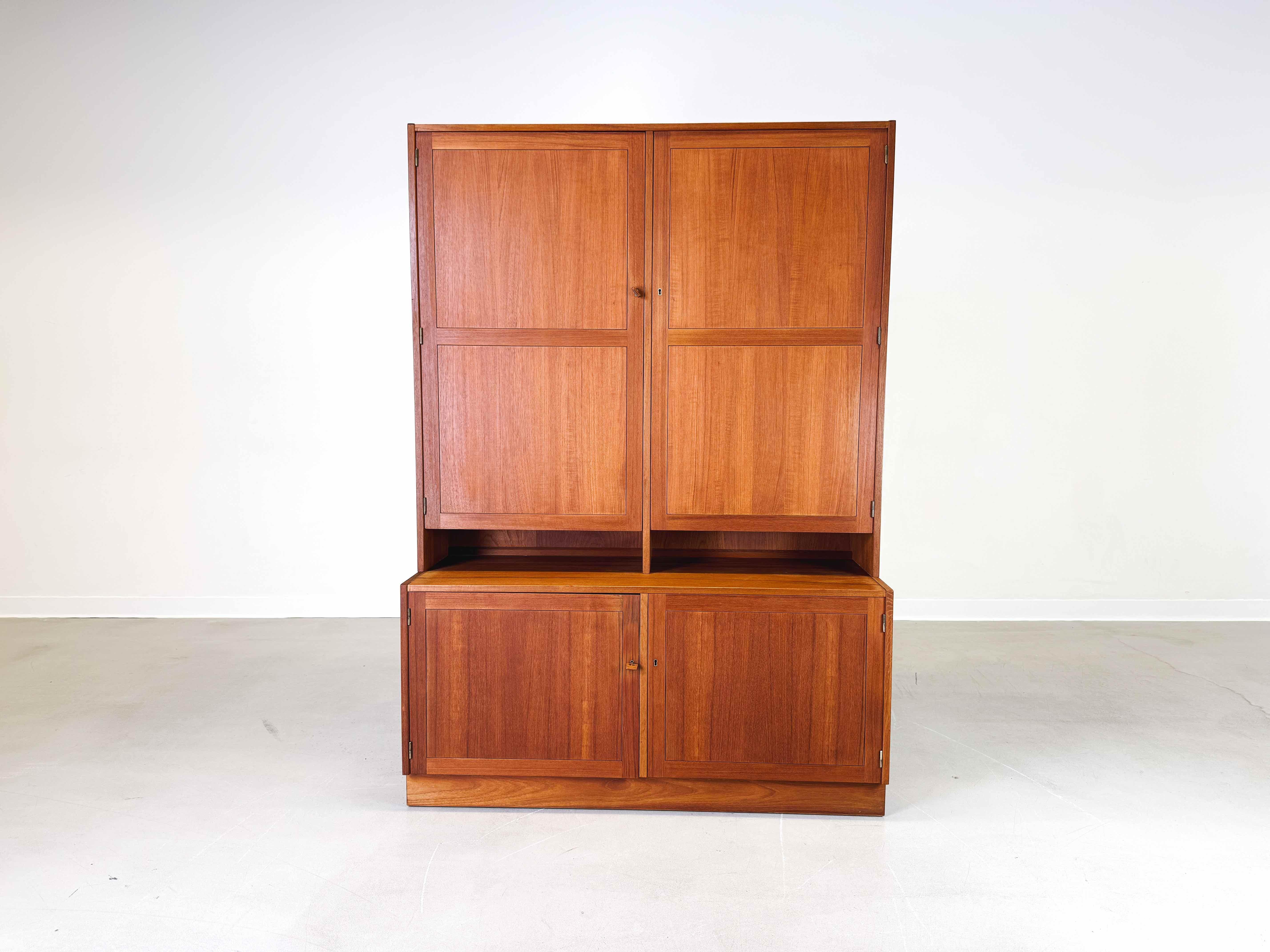 Mid Century Bücherregal Troeds Nils Jonsson Teak Schweden Domi Monté (Moderne der Mitte des Jahrhunderts) im Angebot