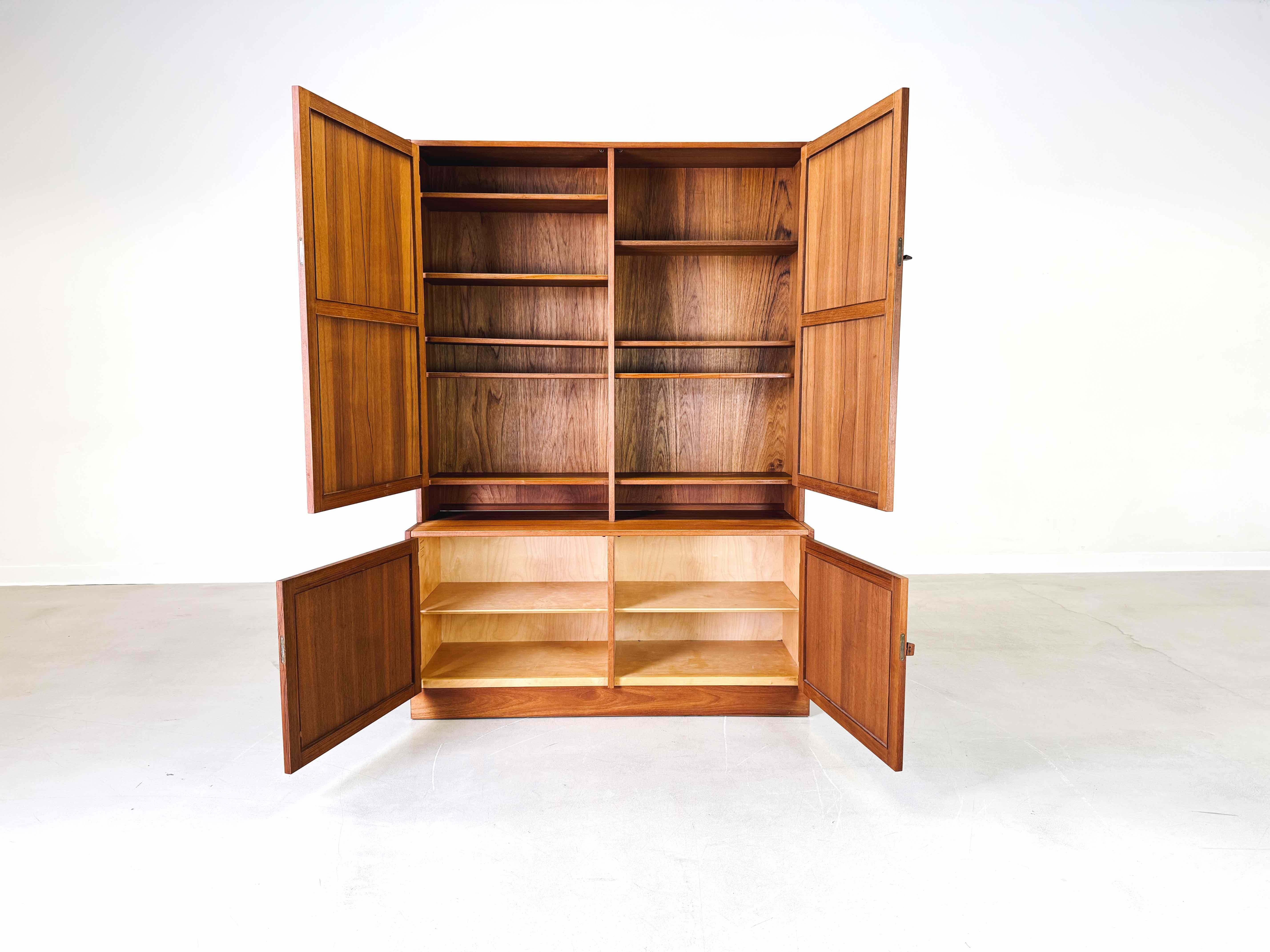 Mid Century Bücherregal Troeds Nils Jonsson Teak Schweden Domi Monté (Dänisch) im Angebot