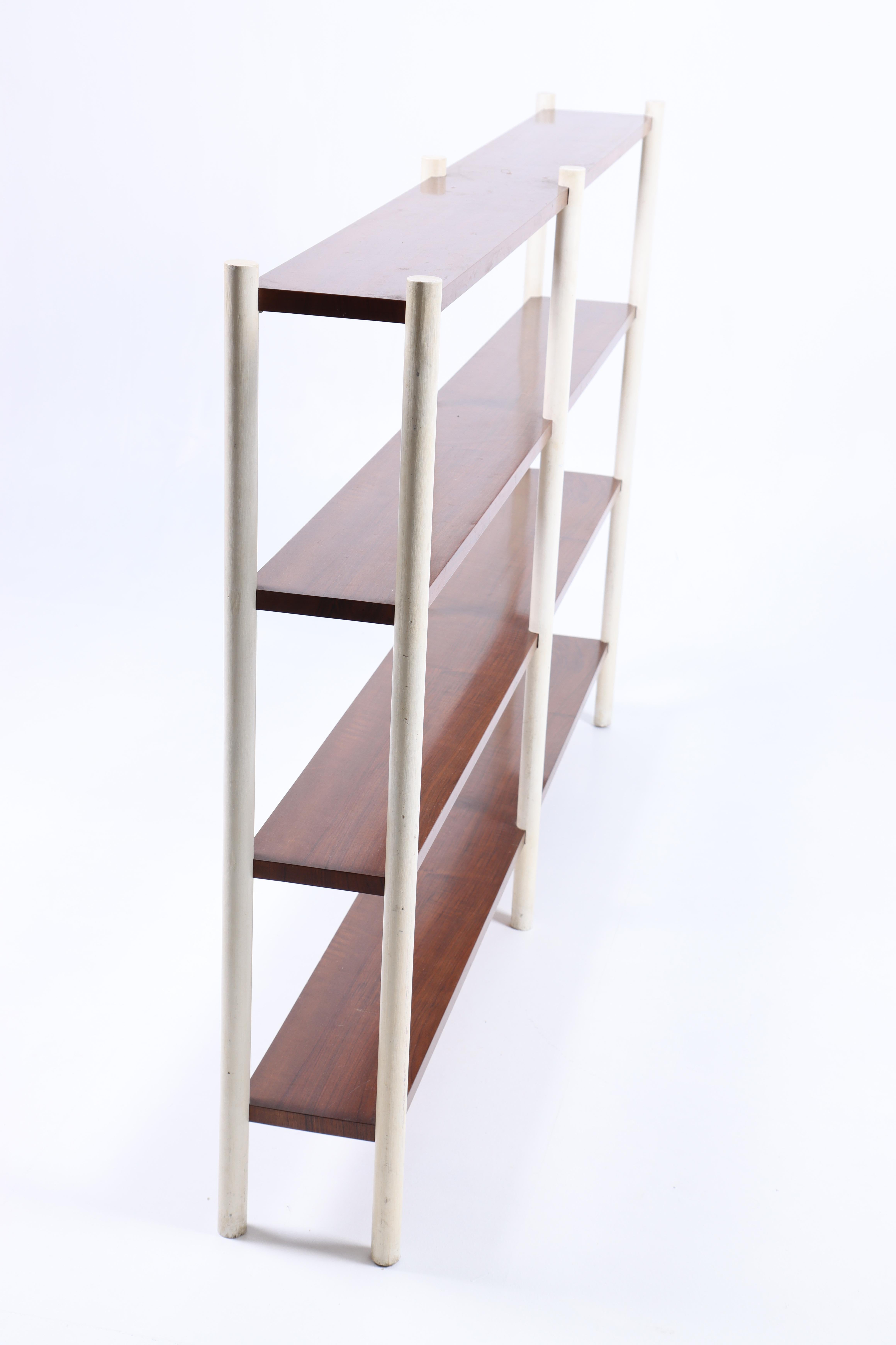 Mid-20th Century Midcentury Bookcase in Walnut, Made in Denmark 1950s For Sale