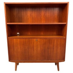 Mid-Century Bookcase with Storage in the bottom