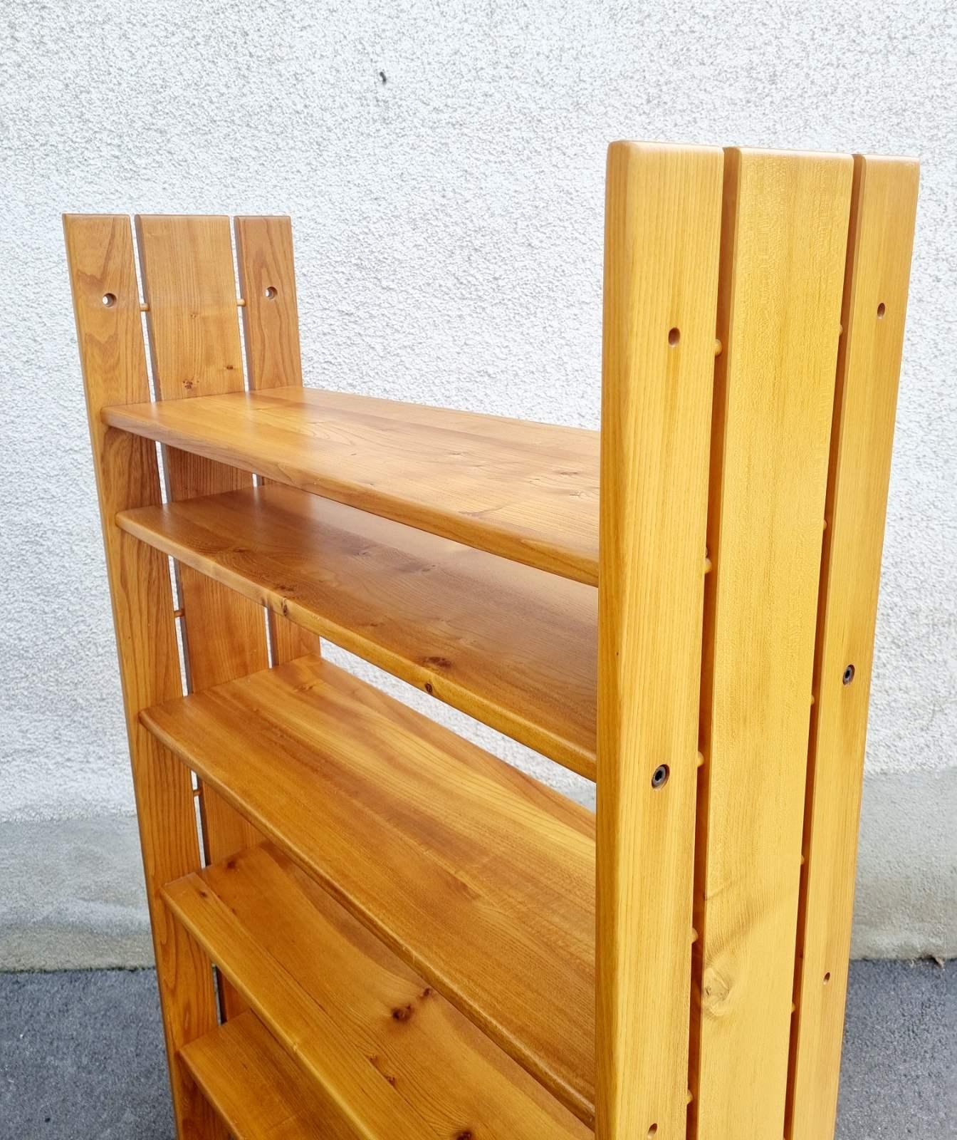 Mid Century Bookcases by Maison Regain, France 80s For Sale 6