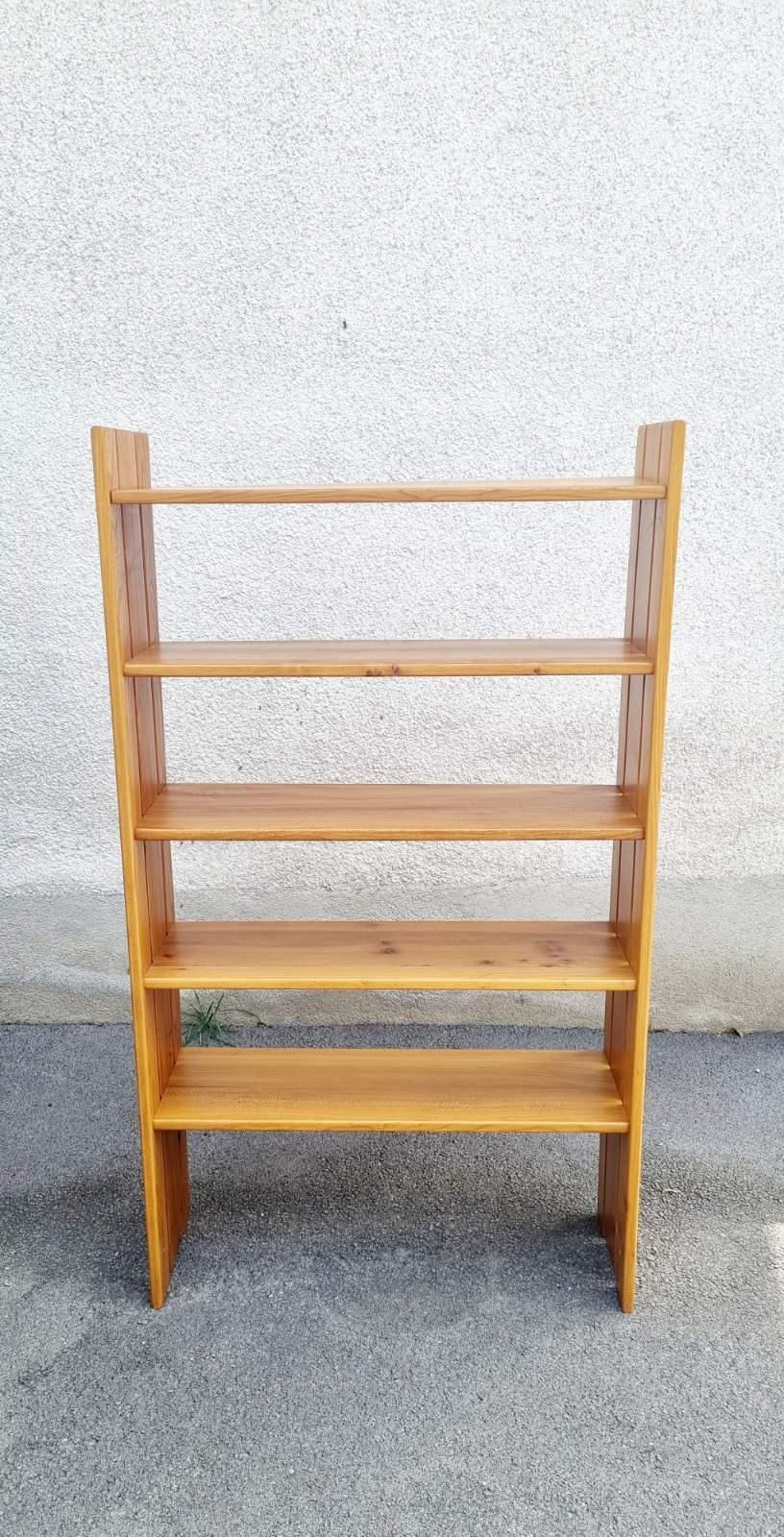 Late 20th Century Mid Century Bookcases by Maison Regain, France 80s For Sale