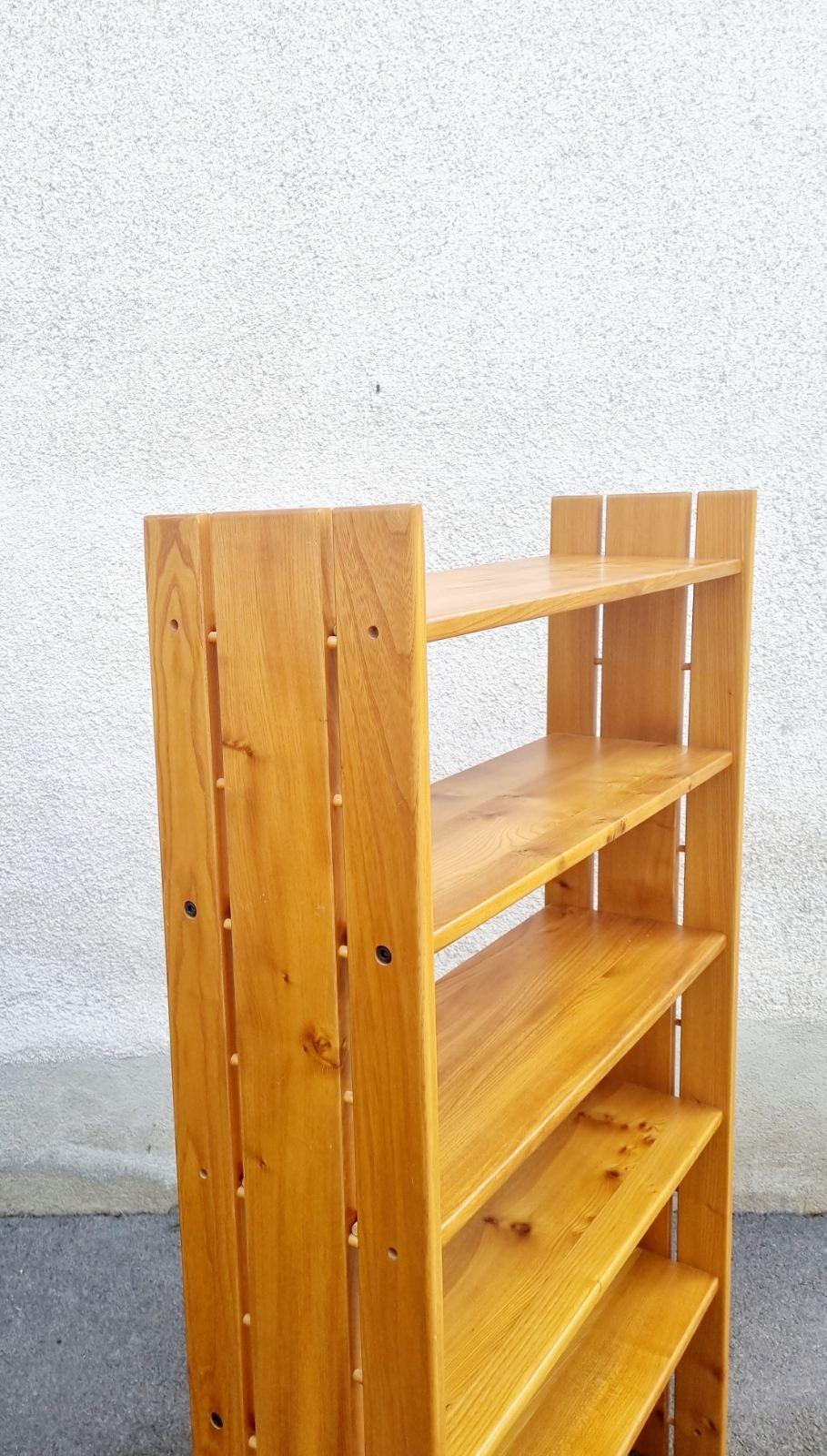 Mid Century Bookcases by Maison Regain, France 80s For Sale 1