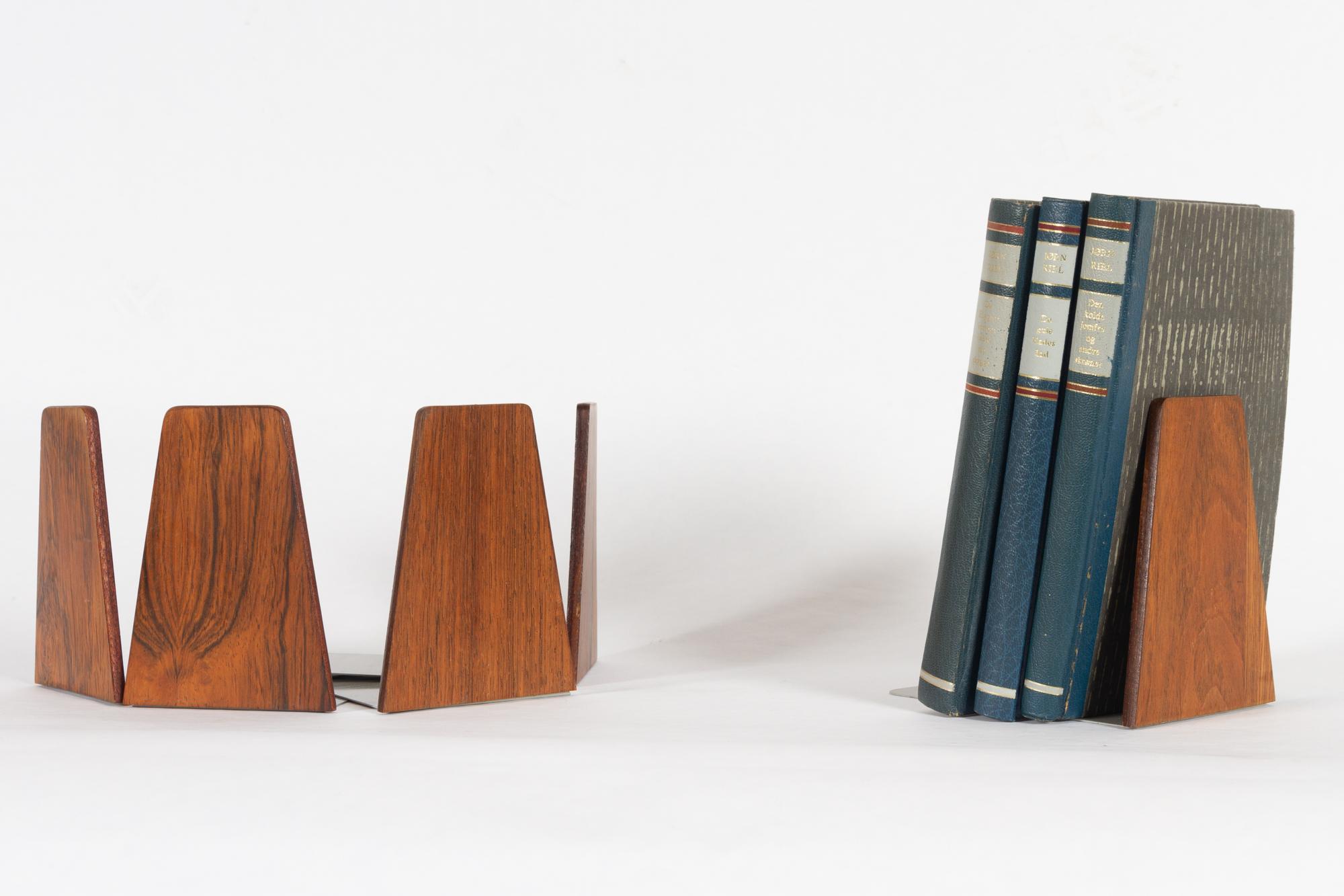 Mid-20th Century Midcentury Bookends by Kai Kristiansen for FM 1960s, Set of 5