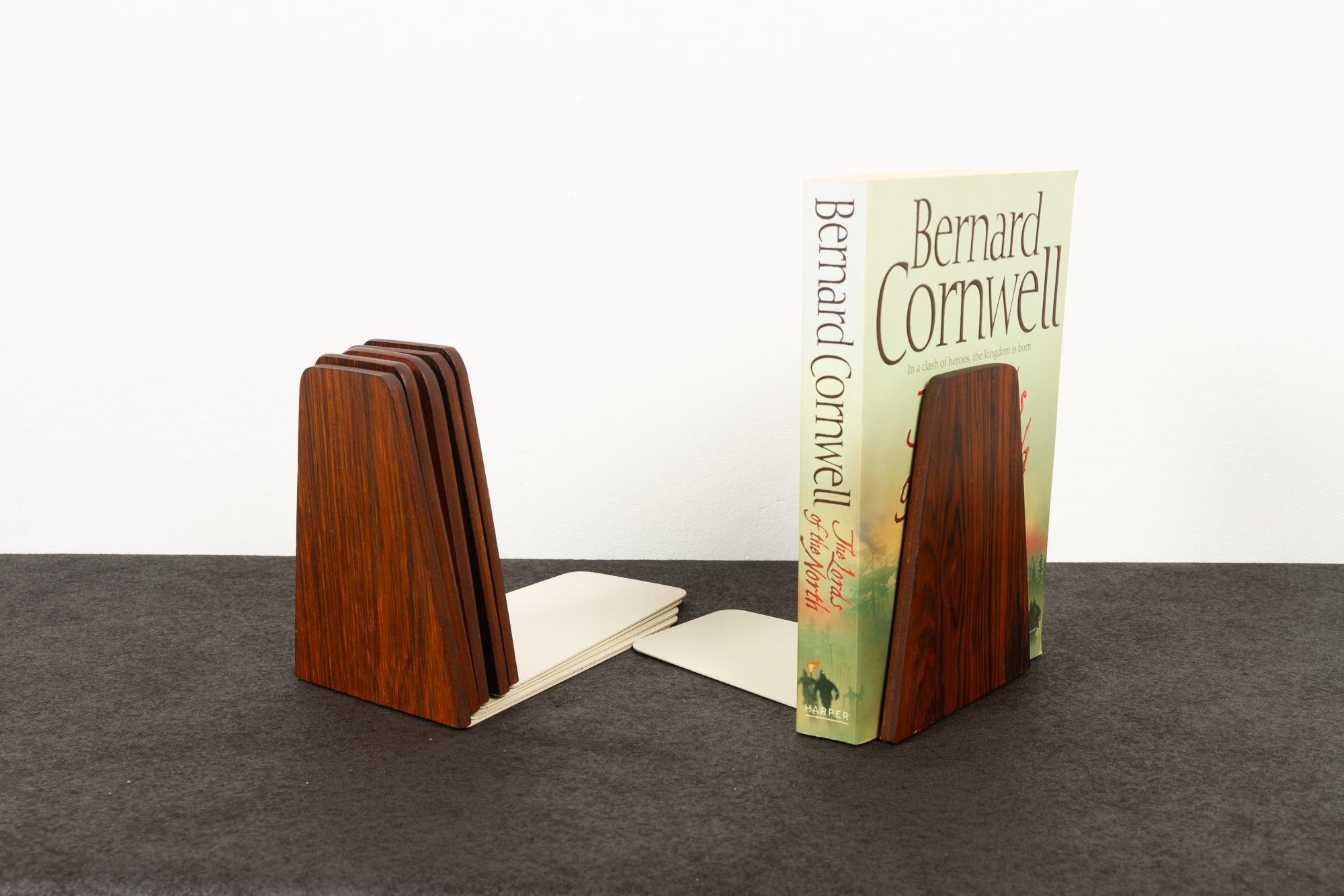 Mid-Century Bookends by Kai Kristiansen for FM 1960s, Set of 6 2