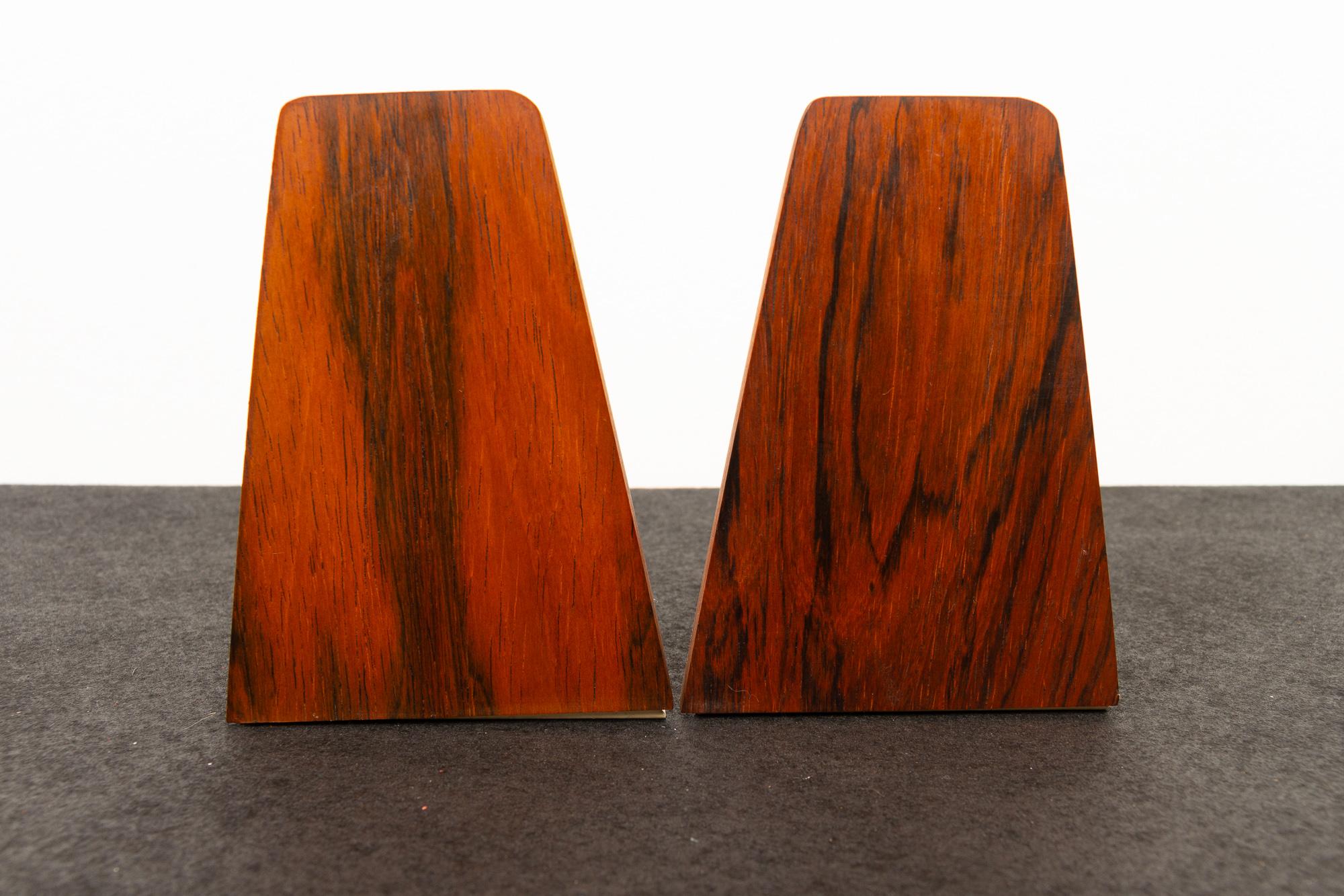 Mid-Century Bookends by Kai Kristiansen for FM 1960s, Set of 6 2