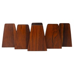 Used Mid-Century Bookends by Kai Kristiansen for FM 1960s, Set of 6.