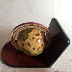 Mid-Century Bookends World Globe