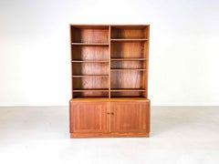 Libreria Mid Century Nils Jonsson Teak Svezia Domi Monté