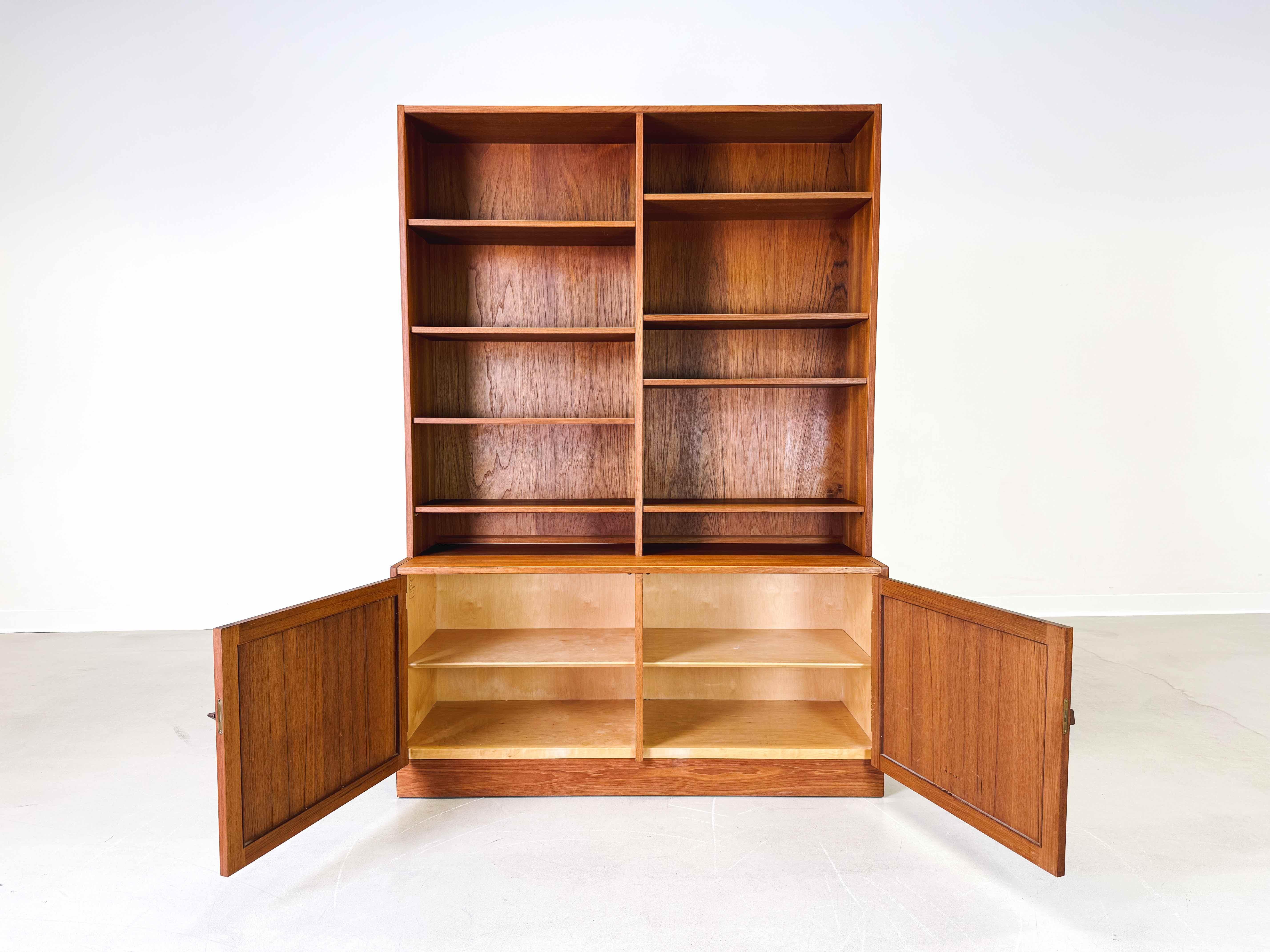 Mid-20th Century Mid Century bookshelf Troeds Nils Jonsson Teak Sweden Domi Monté For Sale