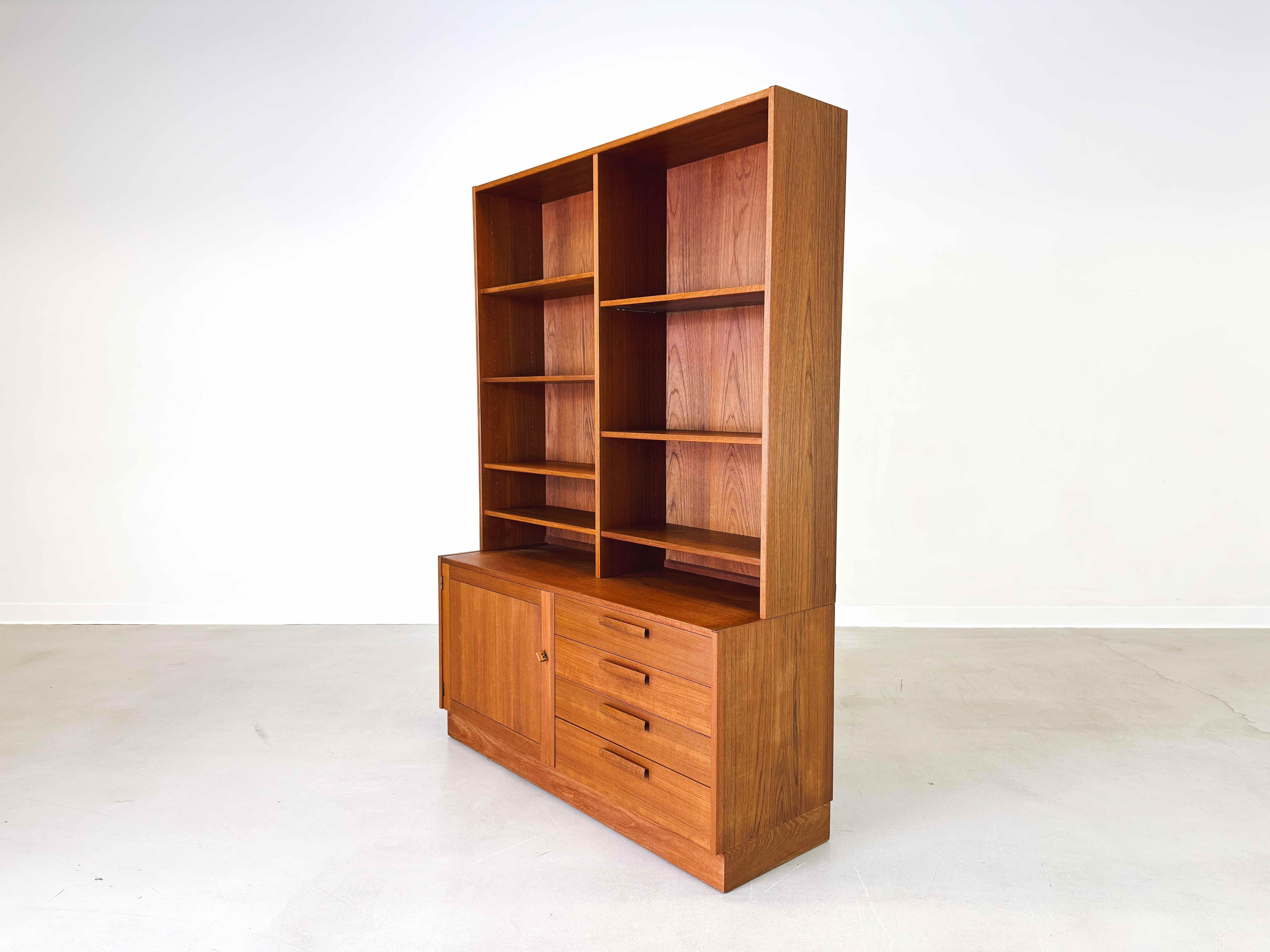 Mid Century Bücherregal Troeds Nils Jonsson Teak Schweden Domi Monté im Angebot 1