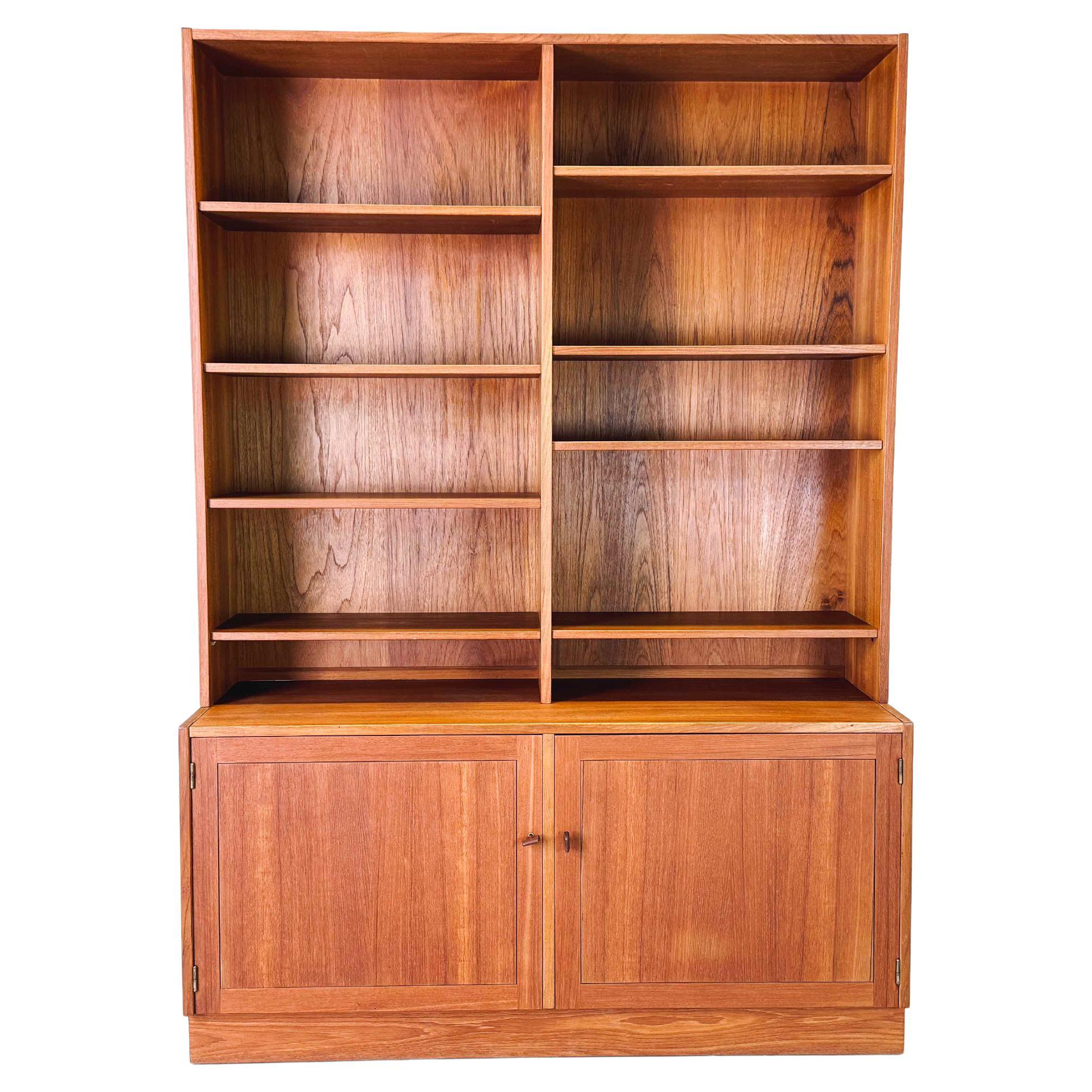 Mid Century Bücherregal Troeds Nils Jonsson Teak Schweden Domi Monté