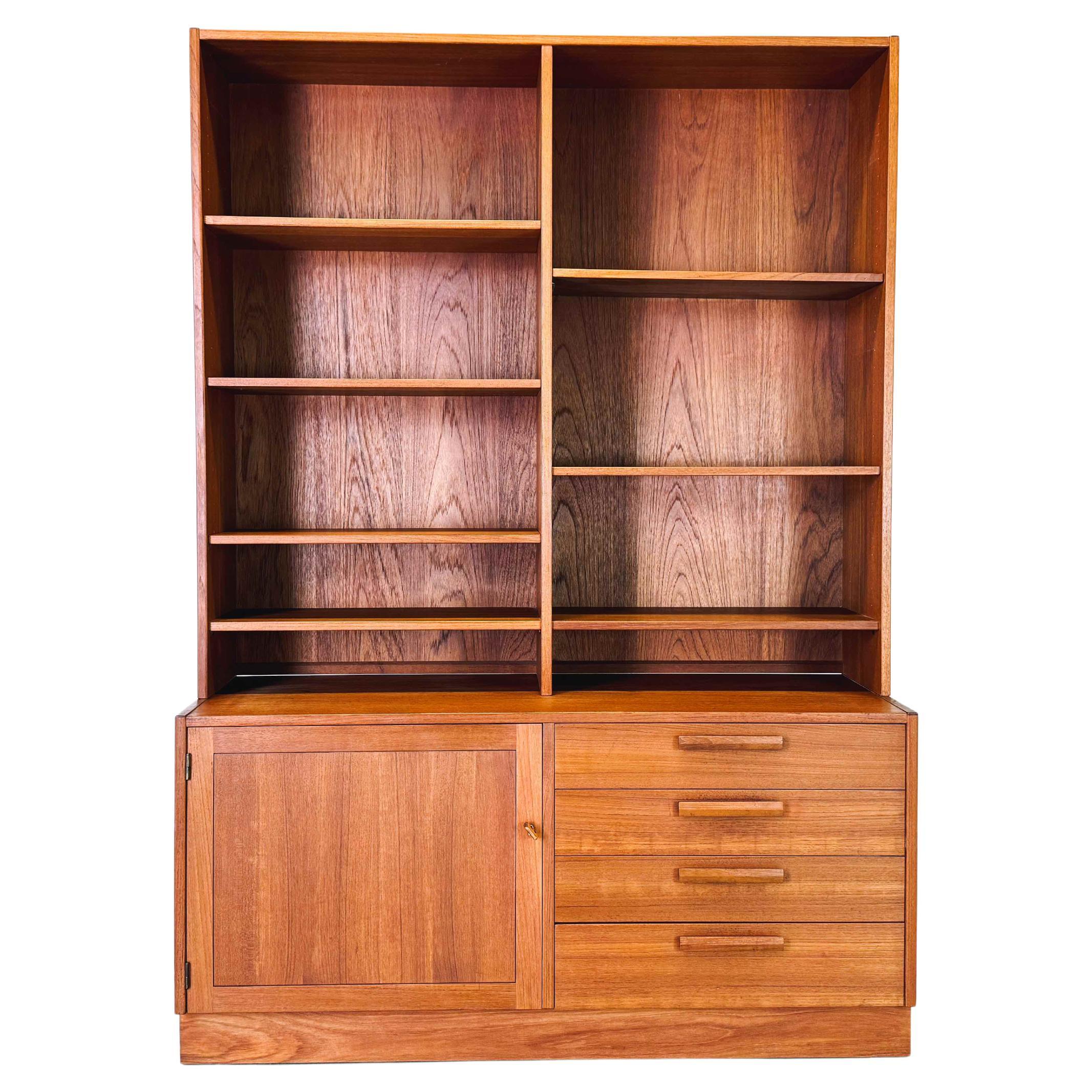 Mid Century Bücherregal Troeds Nils Jonsson Teak Schweden Domi Monté