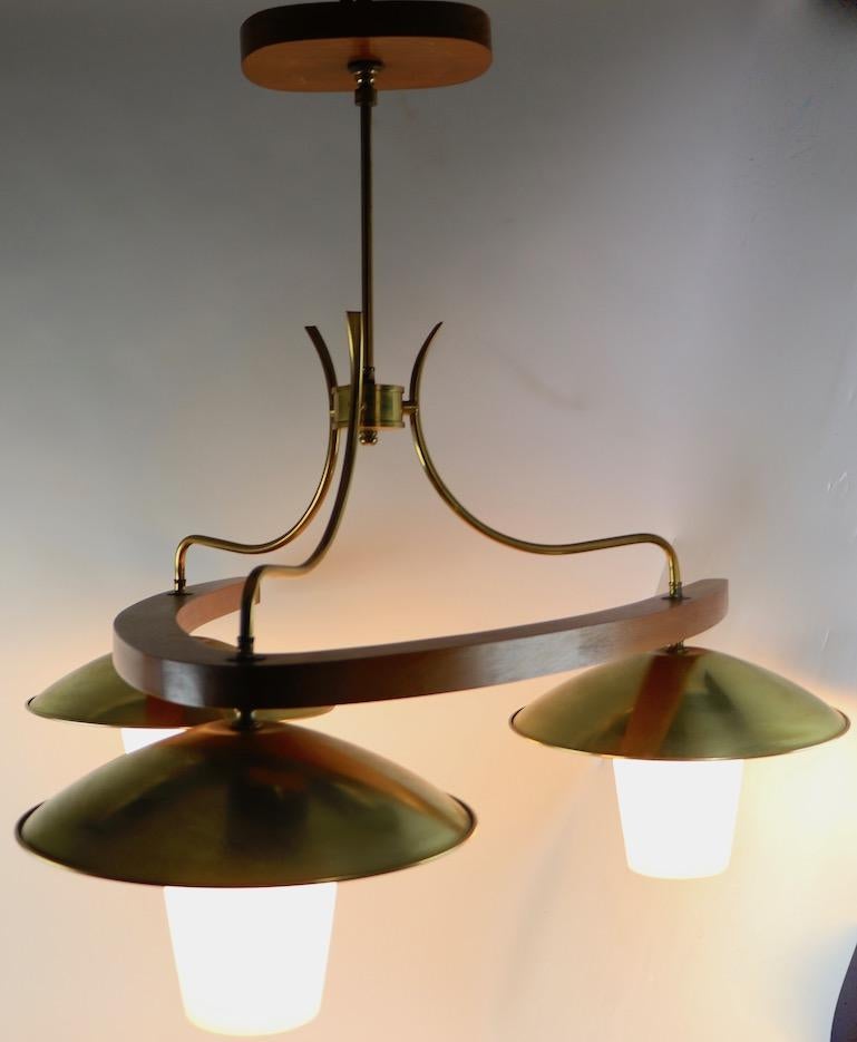 Midcentury Boomerang Chandelier 6