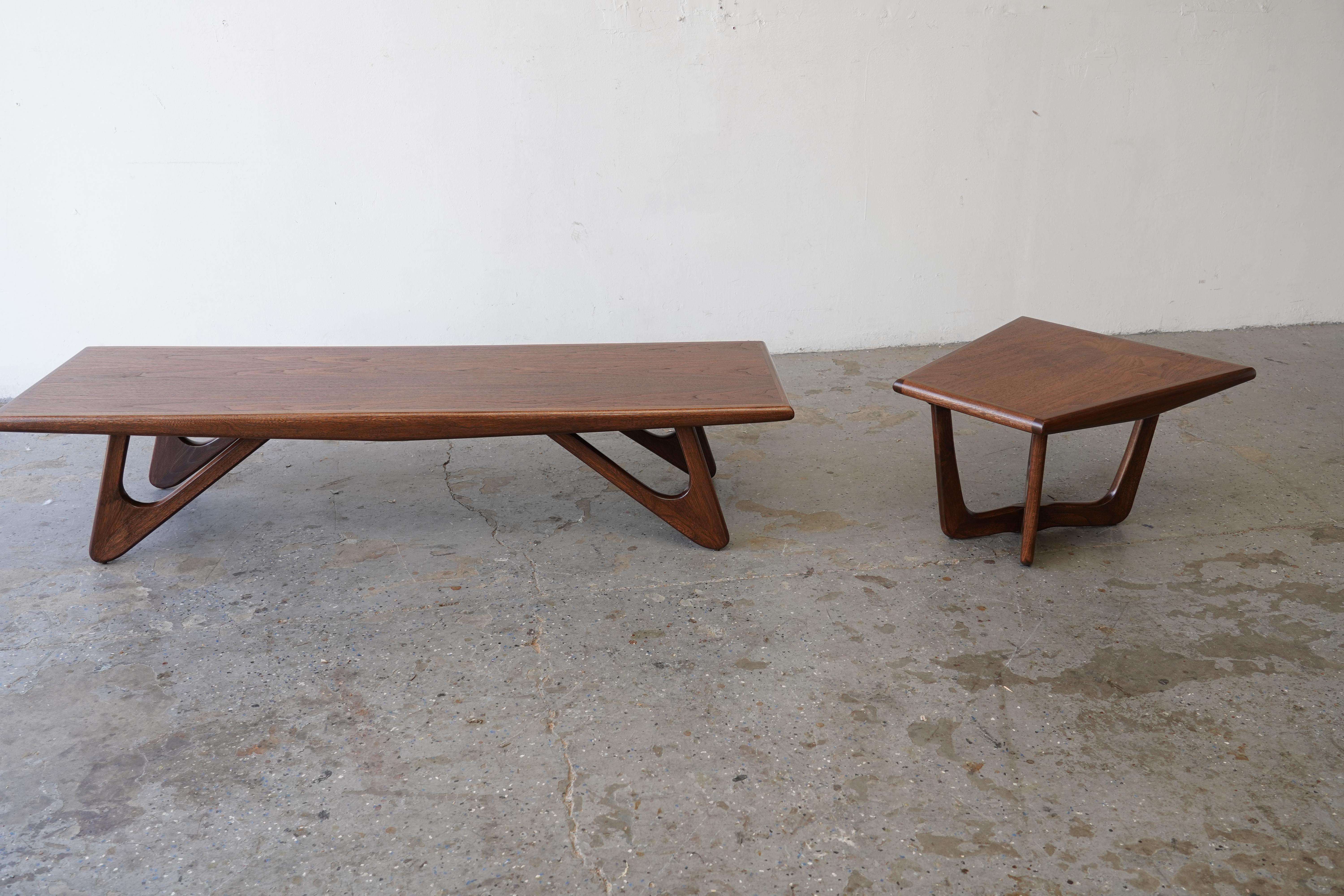 Mid-Century Boomerang Leg Coffee Table by Kroehler – American Leisure Line 5