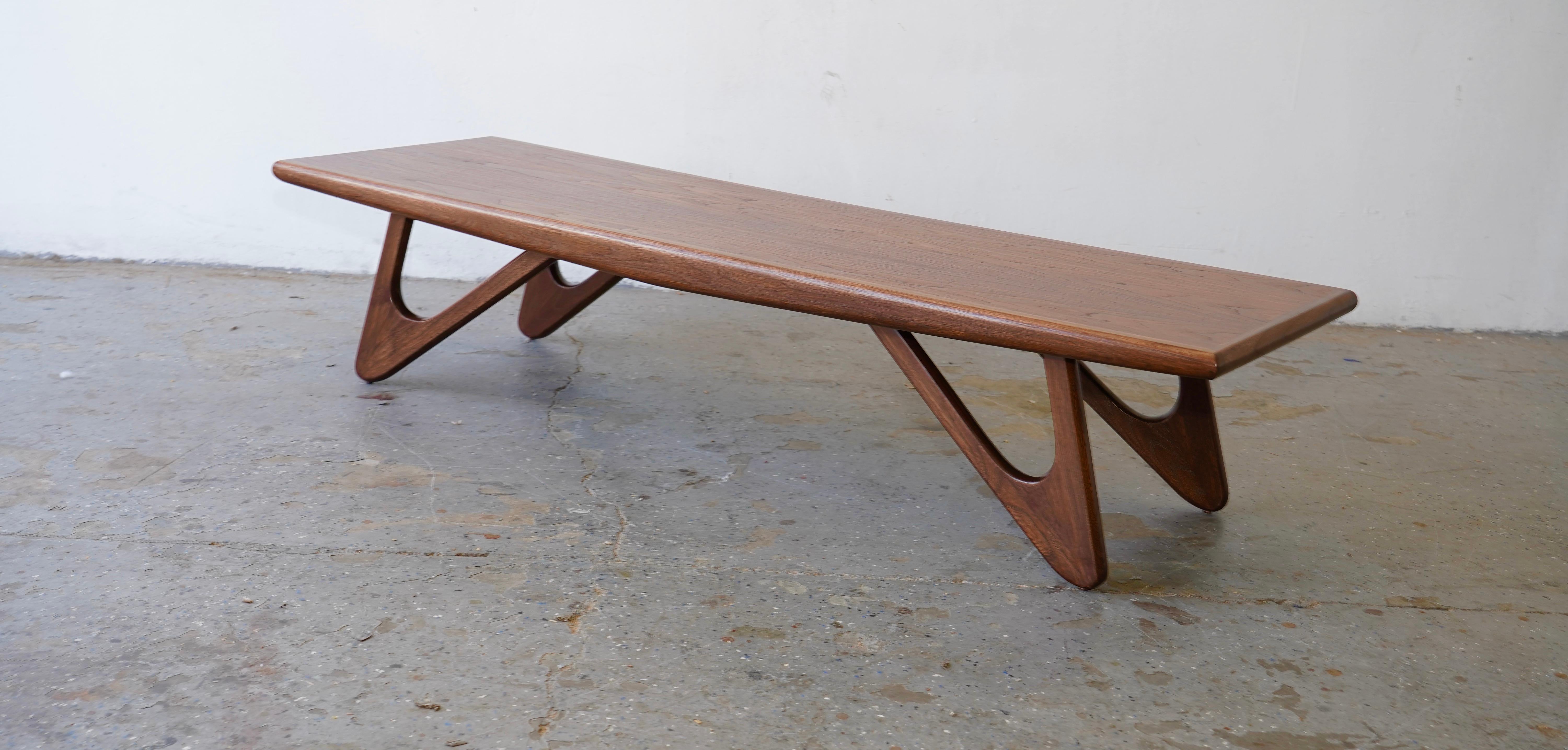 Mid-Century Boomerang Leg Coffee Table by Kroehler – American Leisure Line 1
