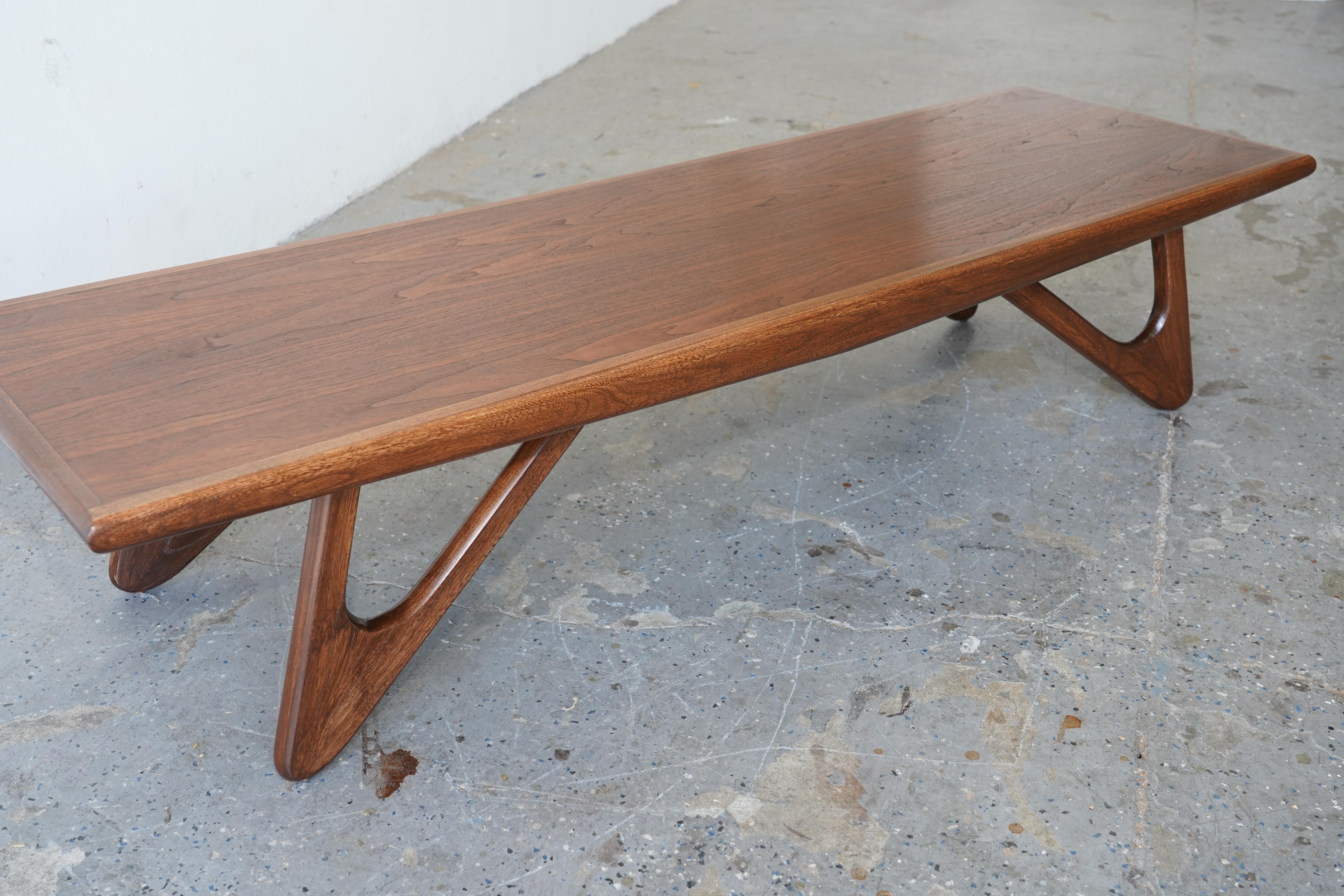 Mid-Century Boomerang Leg Coffee Table by Kroehler – American Leisure Line 2