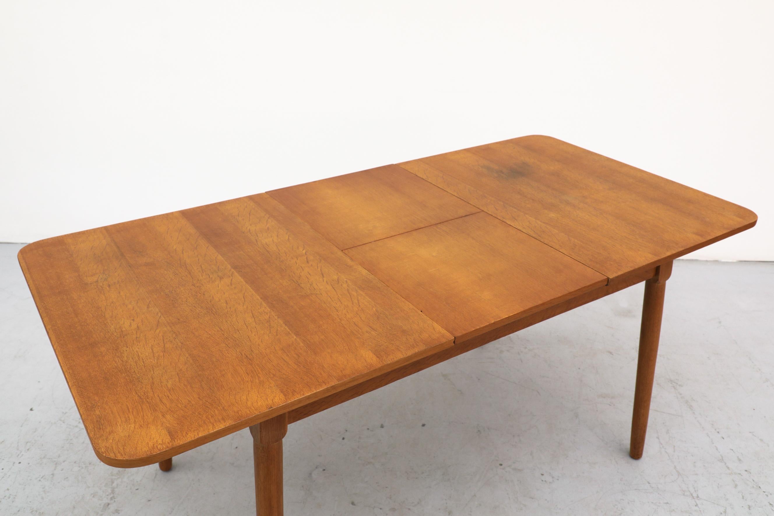 20th Century Mid-Century Borge Mogensen Inspired Oak Dining Table