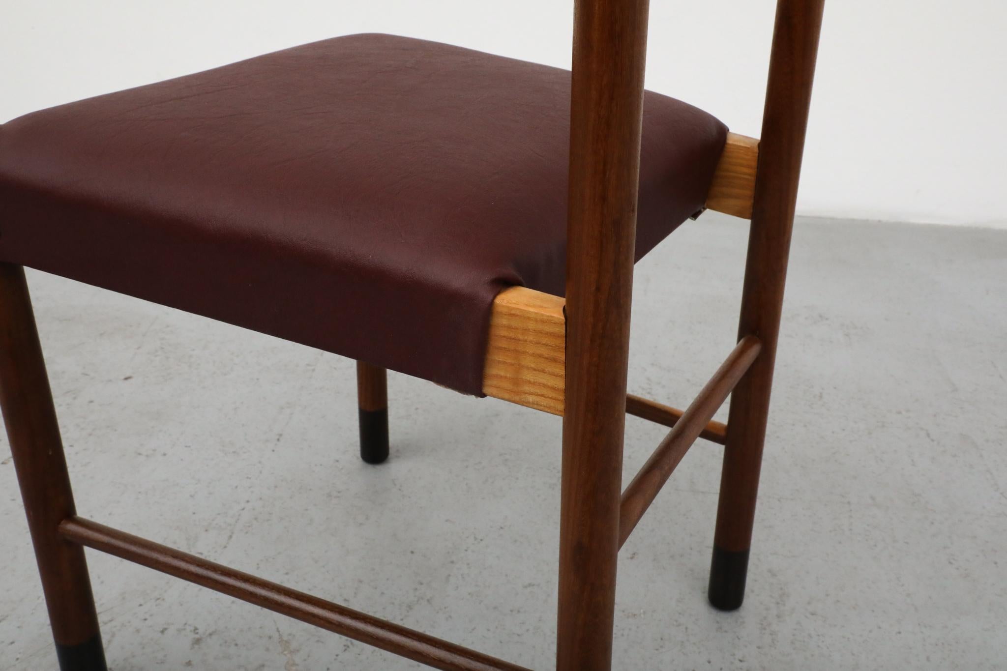 Mid-Century Borge Mogensen Style Danish Teak Chair For Sale 8