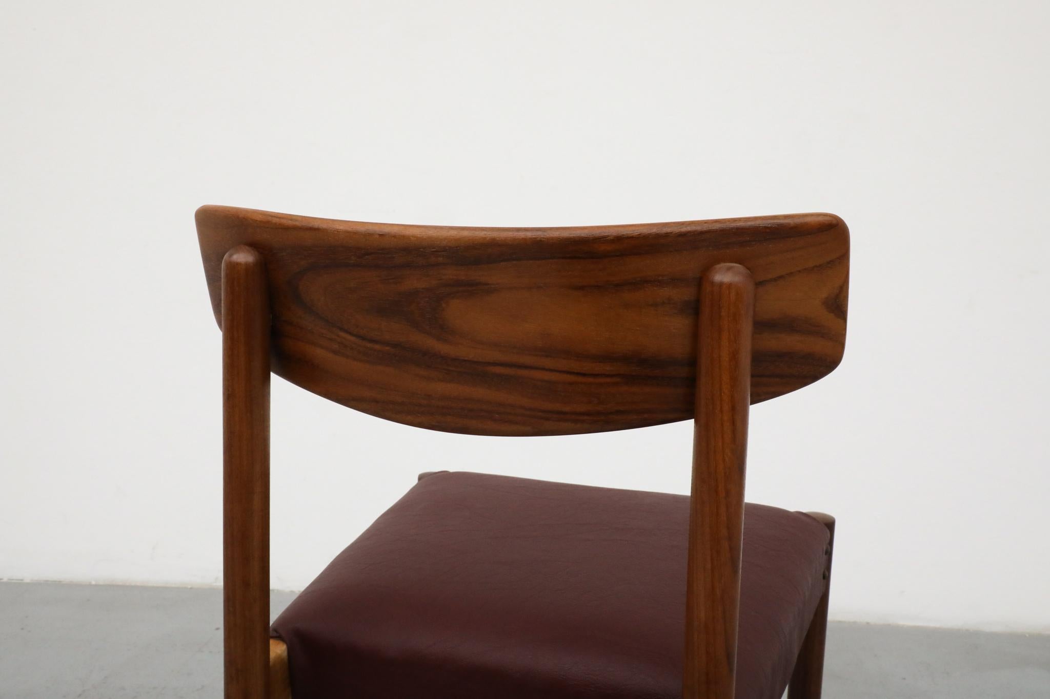 Mid-Century Borge Mogensen Style Danish Teak Chair For Sale 9