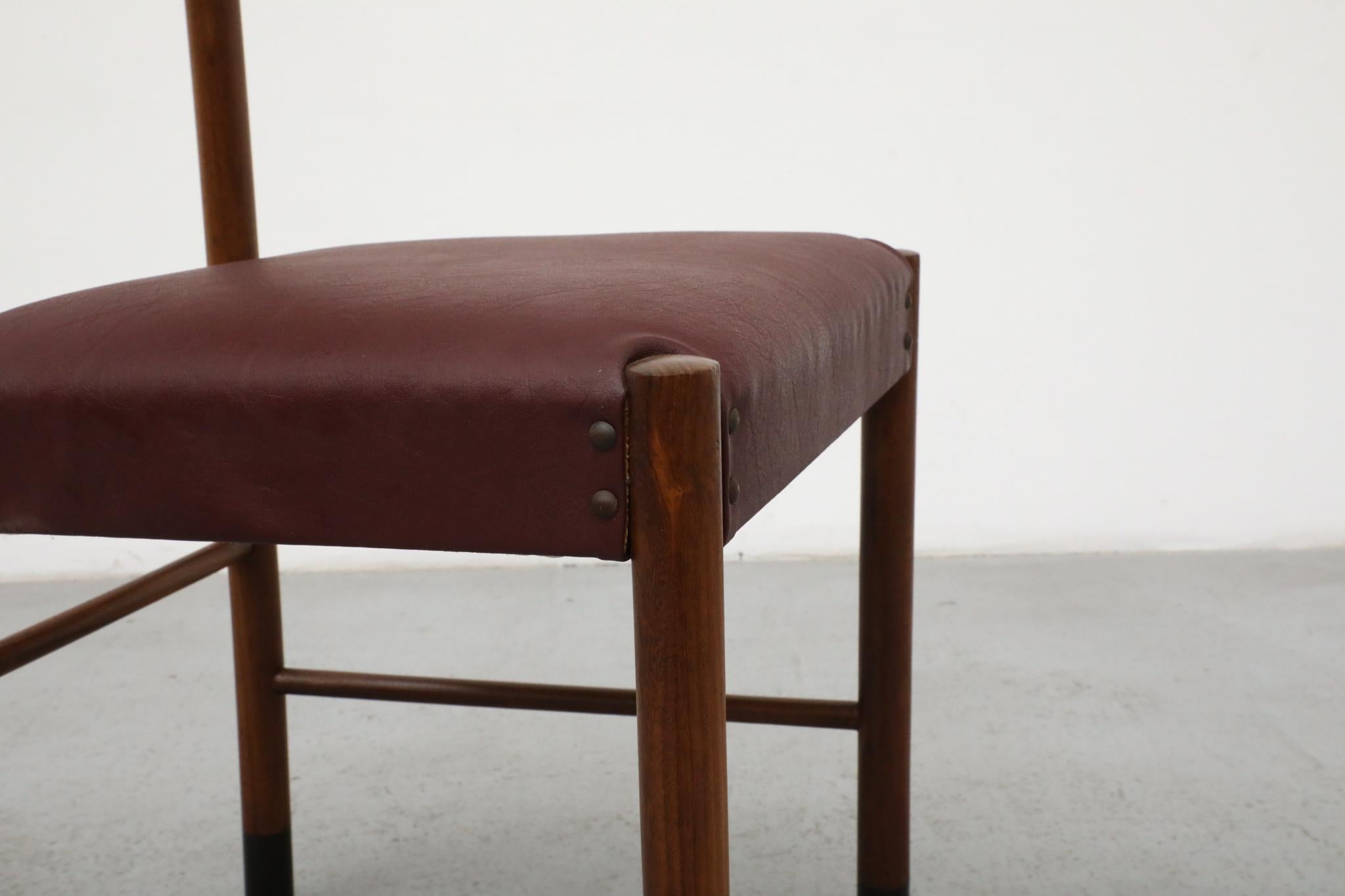 Mid-Century Borge Mogensen Style Danish Teak Chair For Sale 12