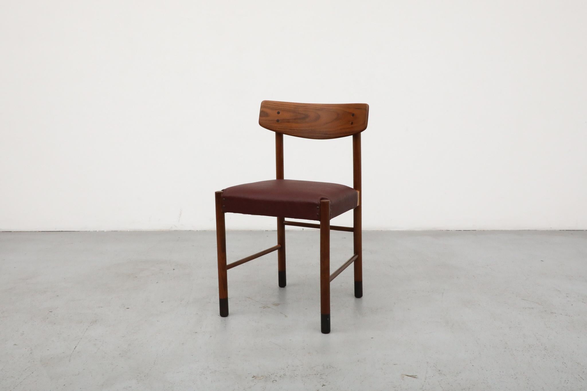 Mid-Century Modern Mid-Century Borge Mogensen Style Danish Teak Chair For Sale