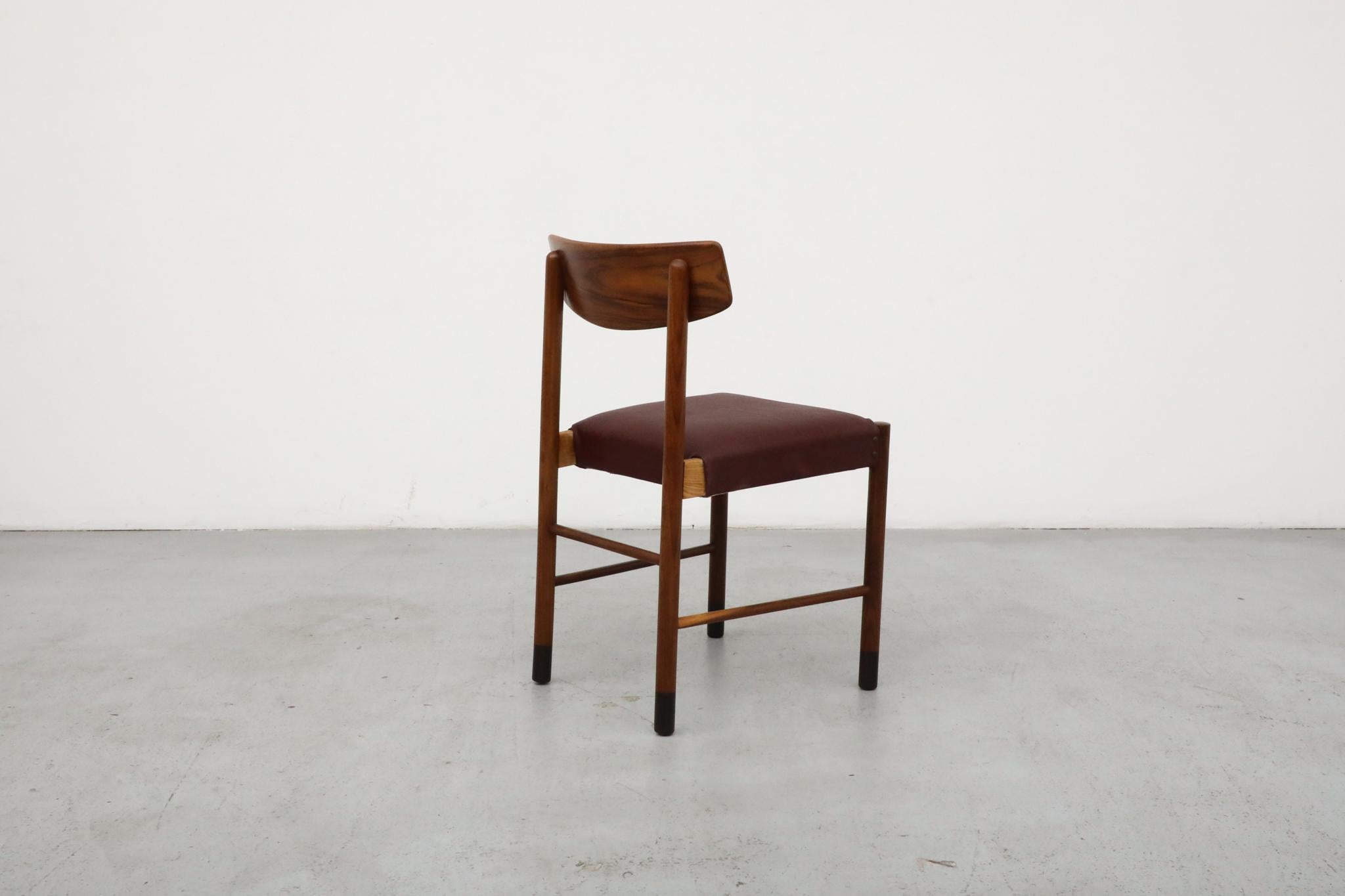 Mid-Century Borge Mogensen Style Danish Teak Chair For Sale 1