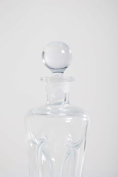 Mid-Century Bottle of Liquor/wine With Ball Cap