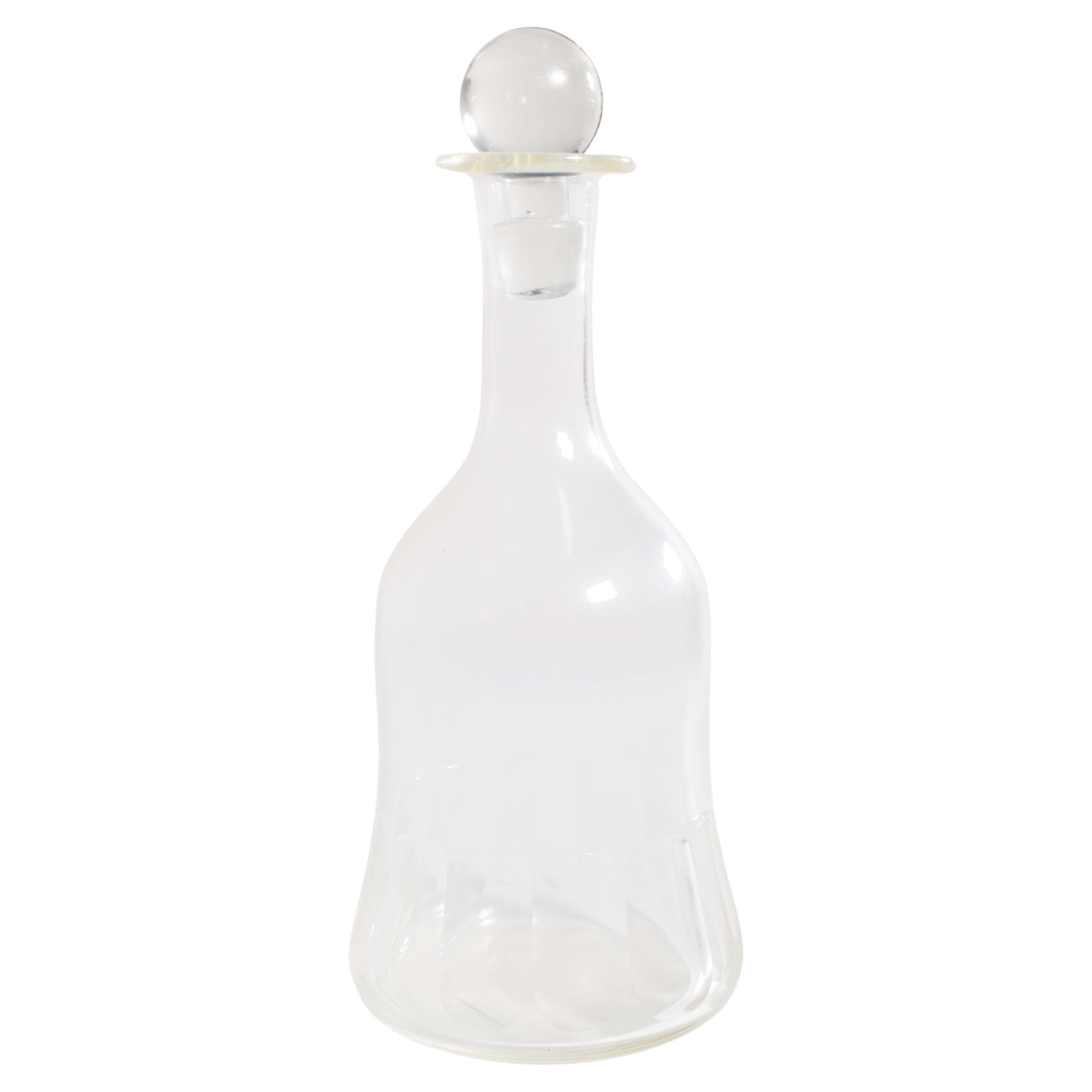 Mid-Century Bottle of Liquor With Ball Cap