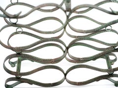 Mid-century Bottle Rack its of Dupre-Lafon for HERMES