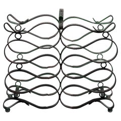Vintage Mid-century Bottle Rack its of Dupre-Lafon for HERMES
