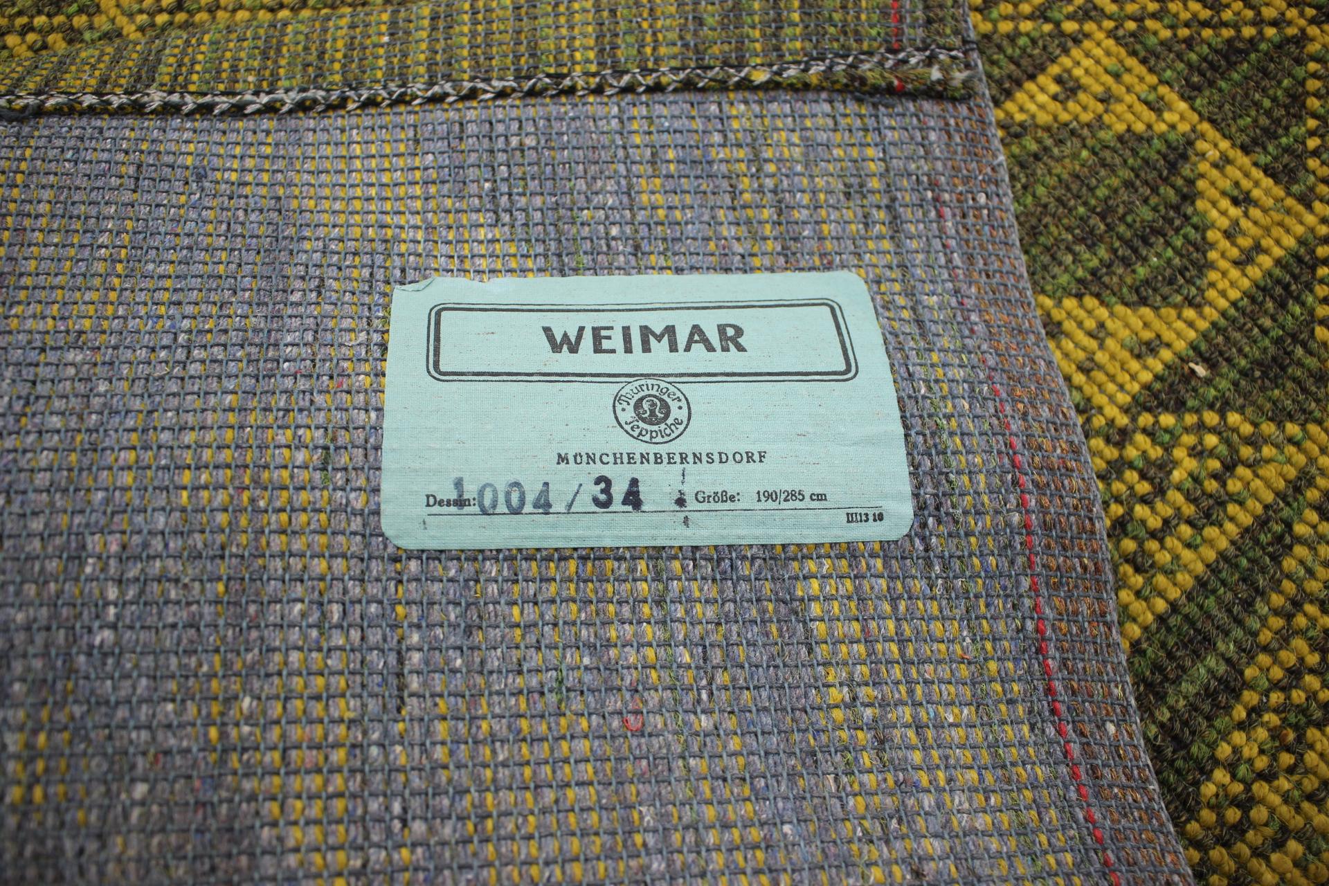 Mid-Century Modern Midcentury Bouclé Design Wool Carpet / Rug, 1960s, Germany For Sale