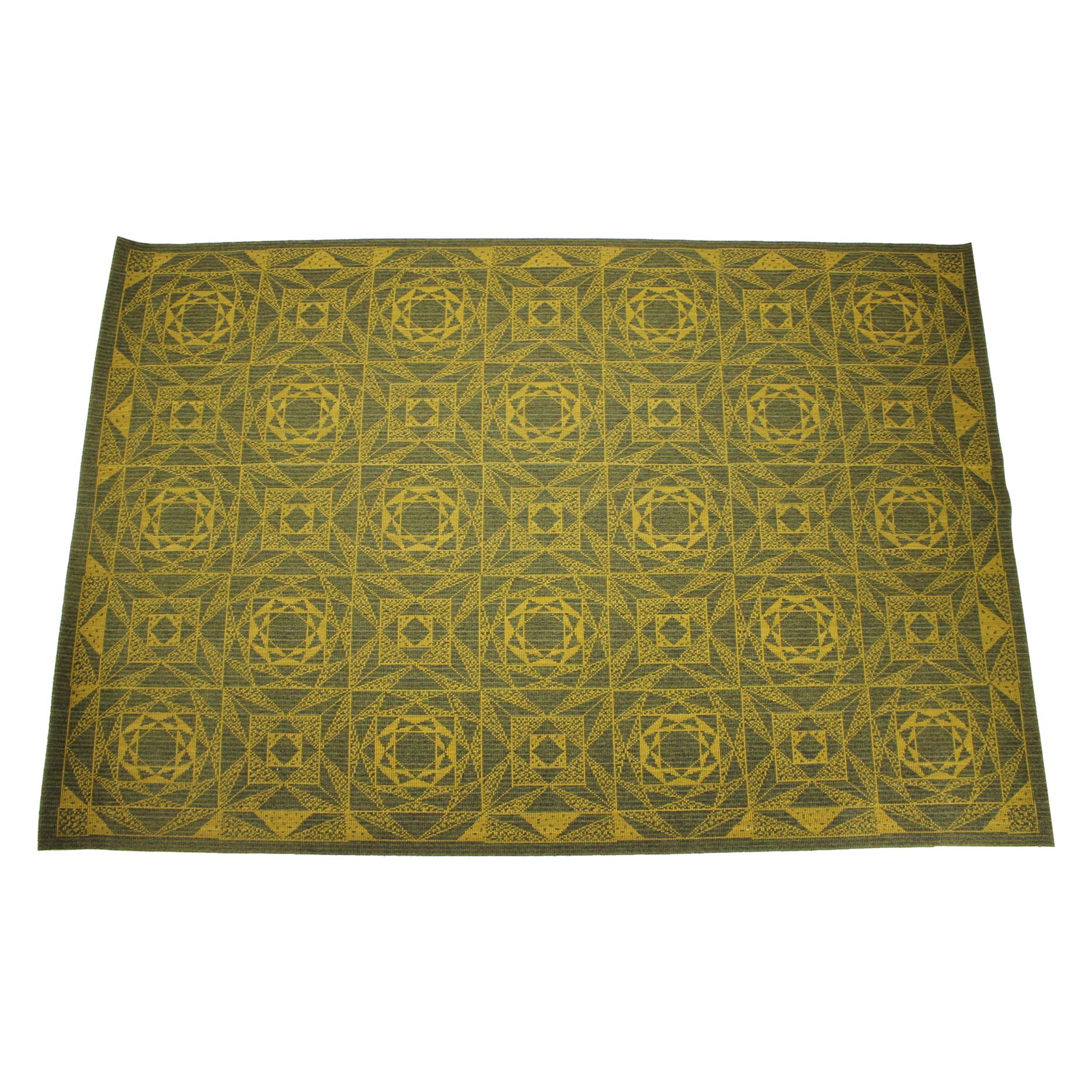 Alfombra de lana de diseño bouclé de mediados de siglo, años 60, Alemania