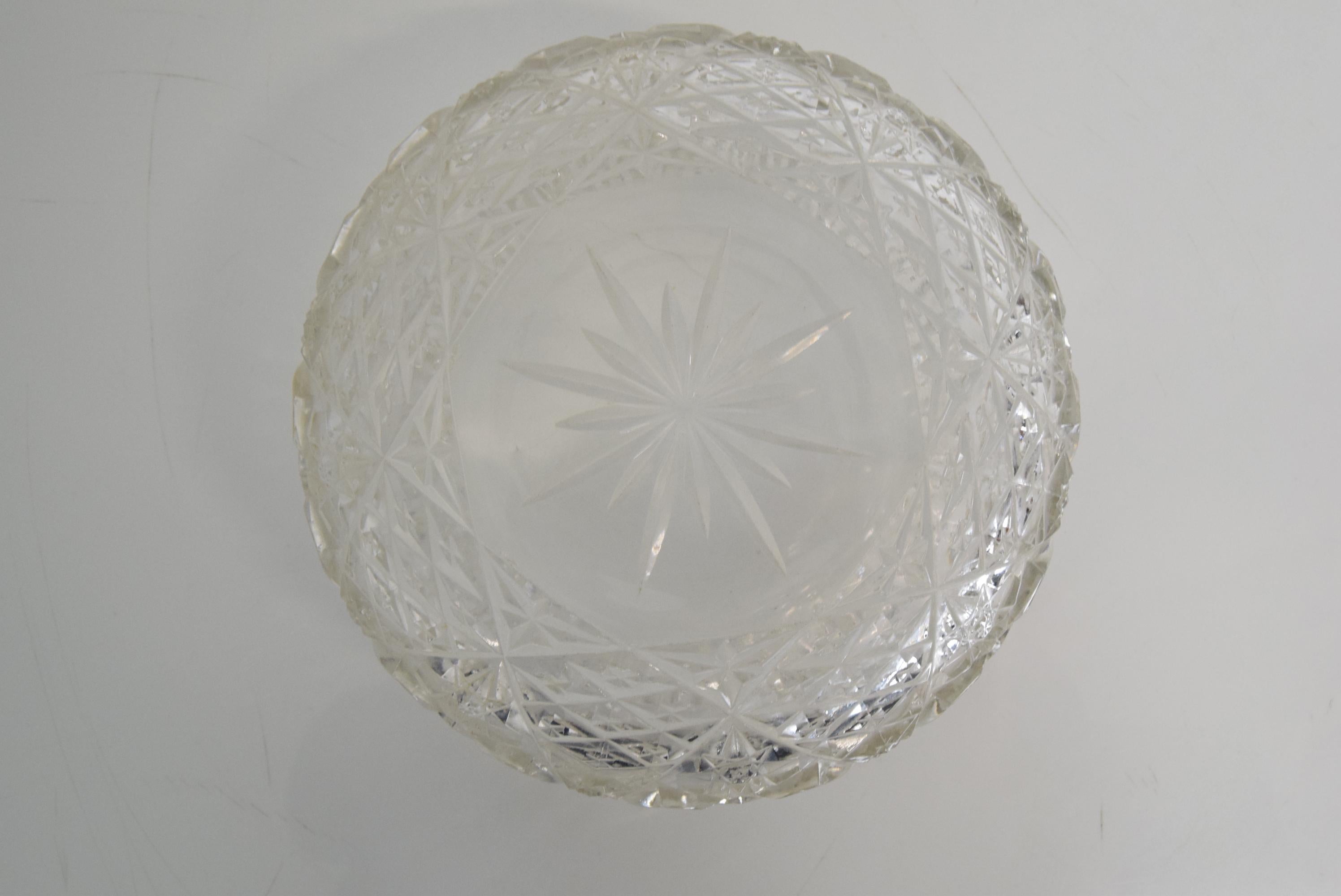 Cuenco de mediados de siglo, Bohemia, años 50 en venta 1