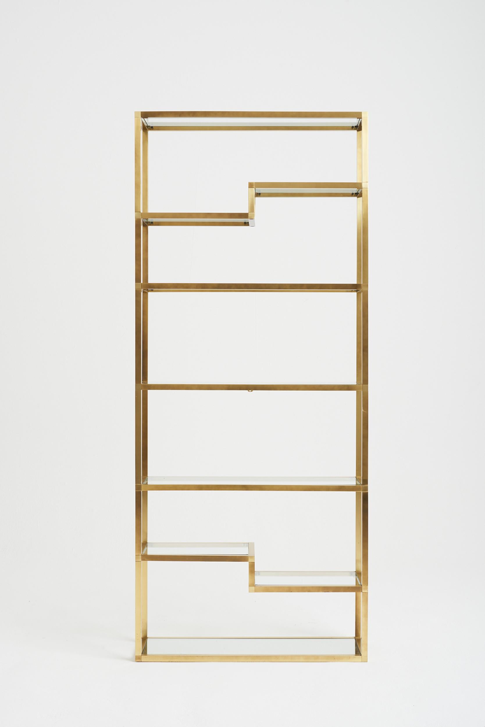 etagere en laiton