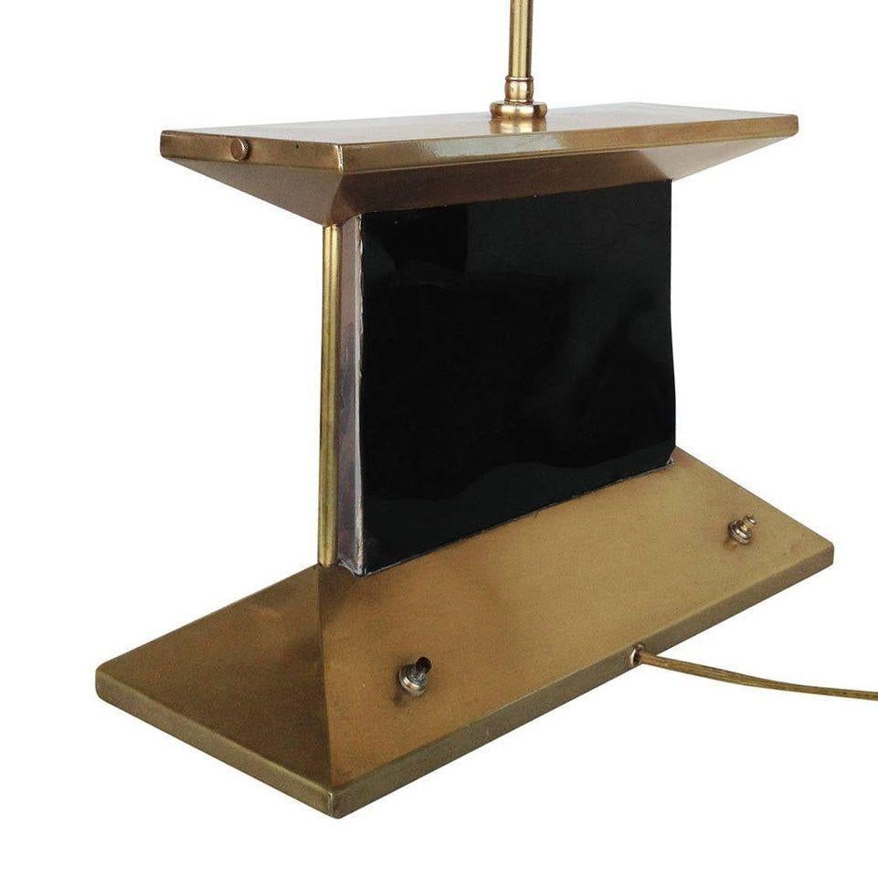 Lampe Up Light Up pour aquarium en laiton du milieu du siècle avec abat-jour Excellent état - En vente à Van Nuys, CA