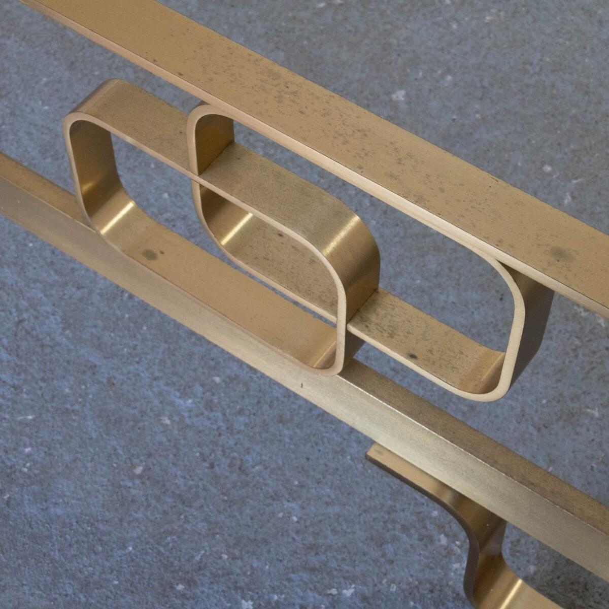 Mid-Century Brass Bed by Luciano Frigerio, 1970s For Sale 1