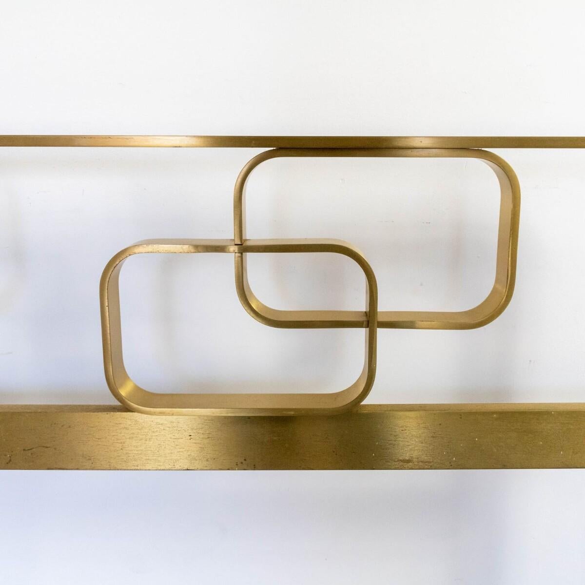 Mid-Century Brass Bed by Luciano Frigerio, 1970s For Sale 3