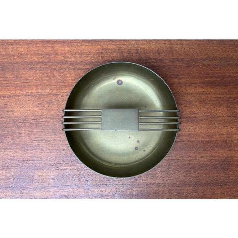 Mid-Century moderno Ciotola in ottone di metà secolo, anni '50 in vendita