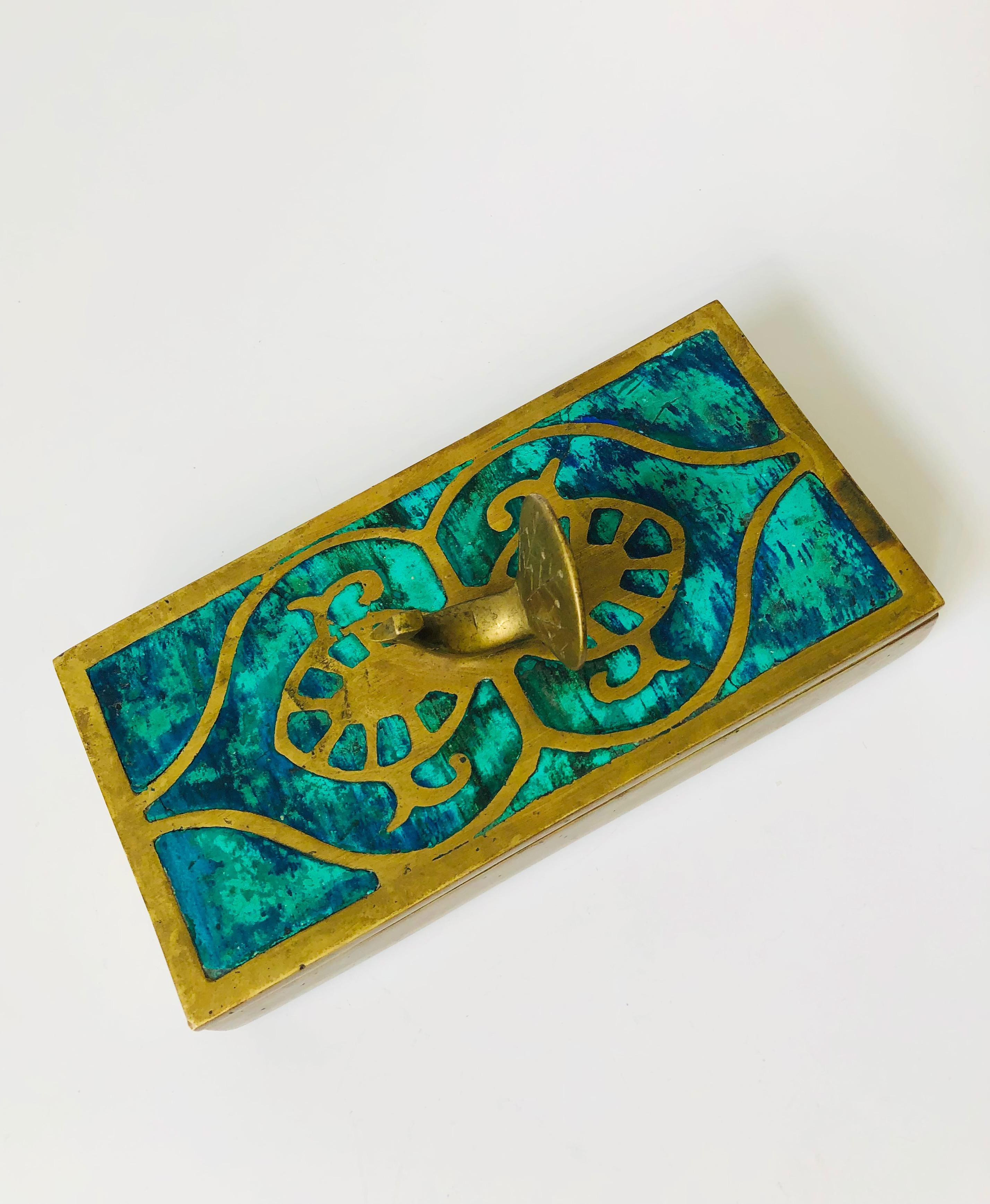 Mid-Century Brass Box by Pepe Mendoza 2